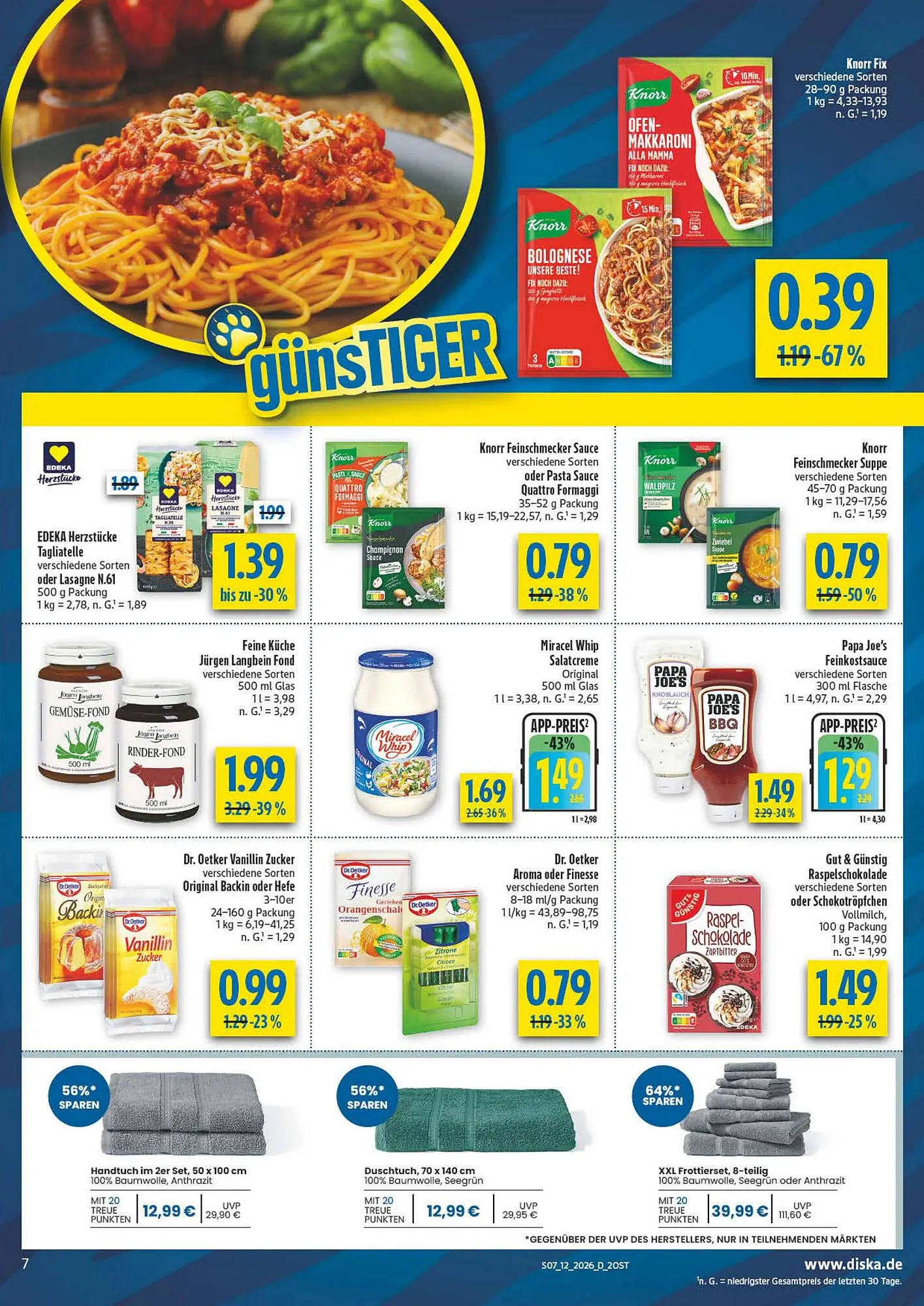 Diska Prospekt von 16. März bis 21. März 2026 - Prospekt seite 7