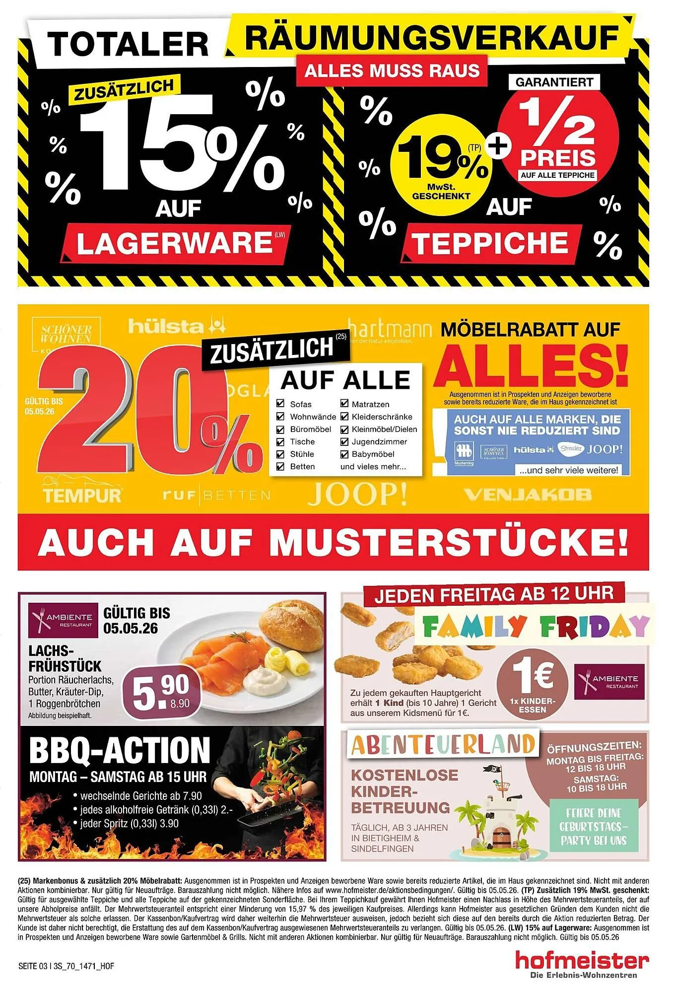 Hofmeister Prospekt von 8. April bis 5. Mai 2026 - Prospekt seite 3