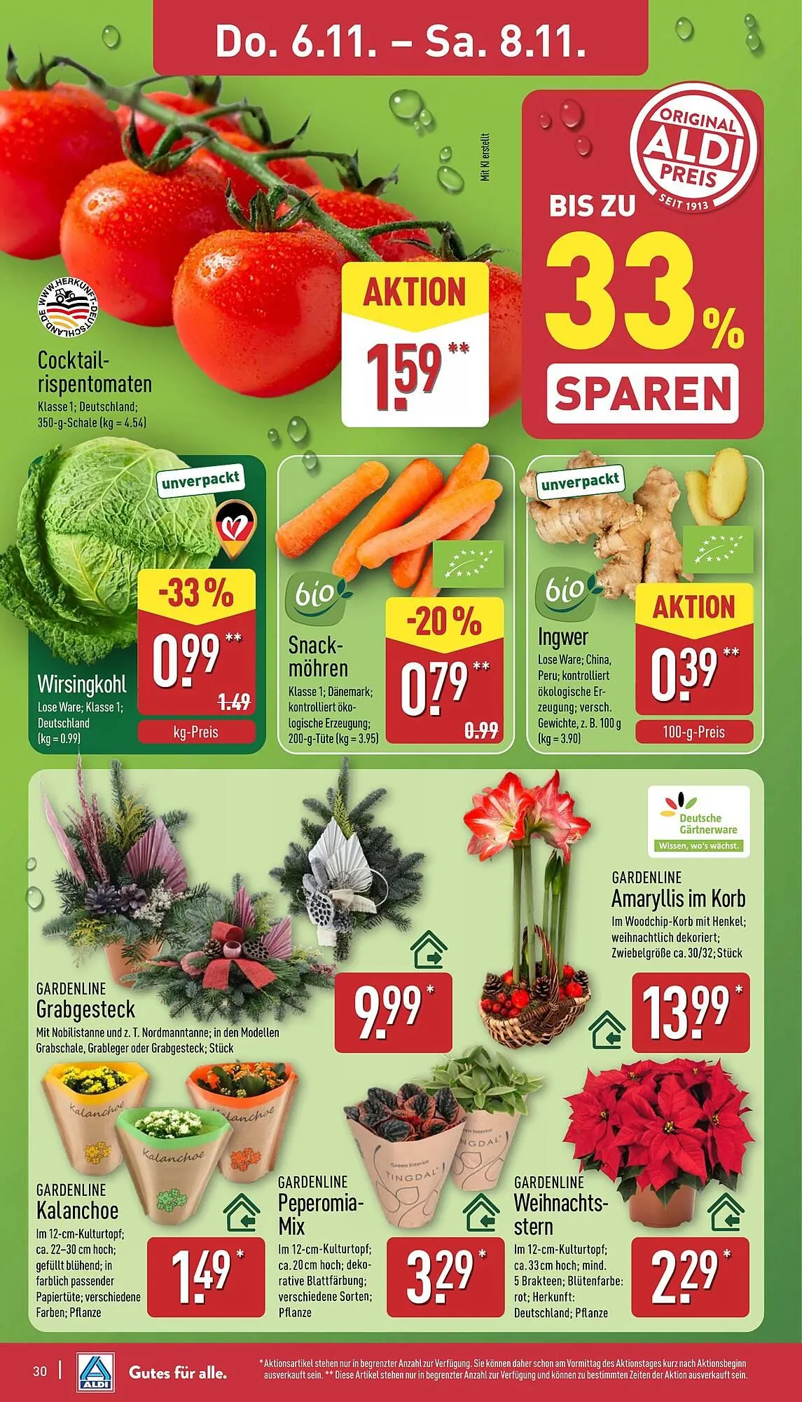 Aldi Nord Prospekt von 3. November bis 8. November 2025 - Prospekt seite 34
