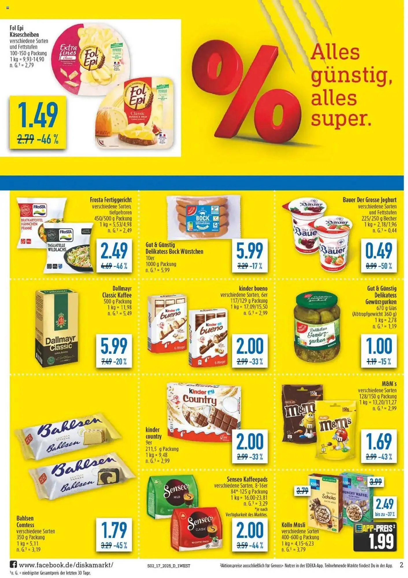 diska Prospekt von 22. April bis 26. April 2025 - Prospekt seite 2