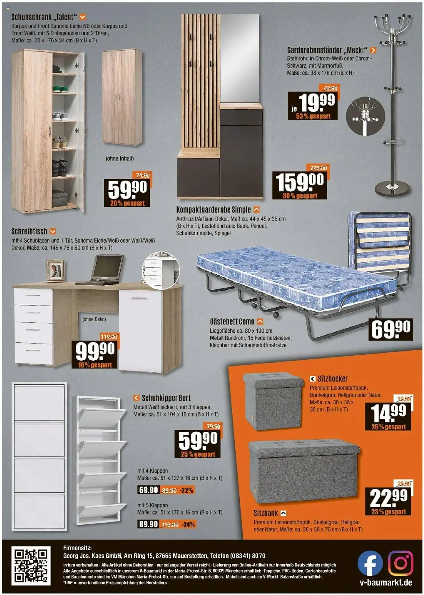 V Baumarkt Prospekt von 17. April bis 23. April 2025 - Prospekt seite 8