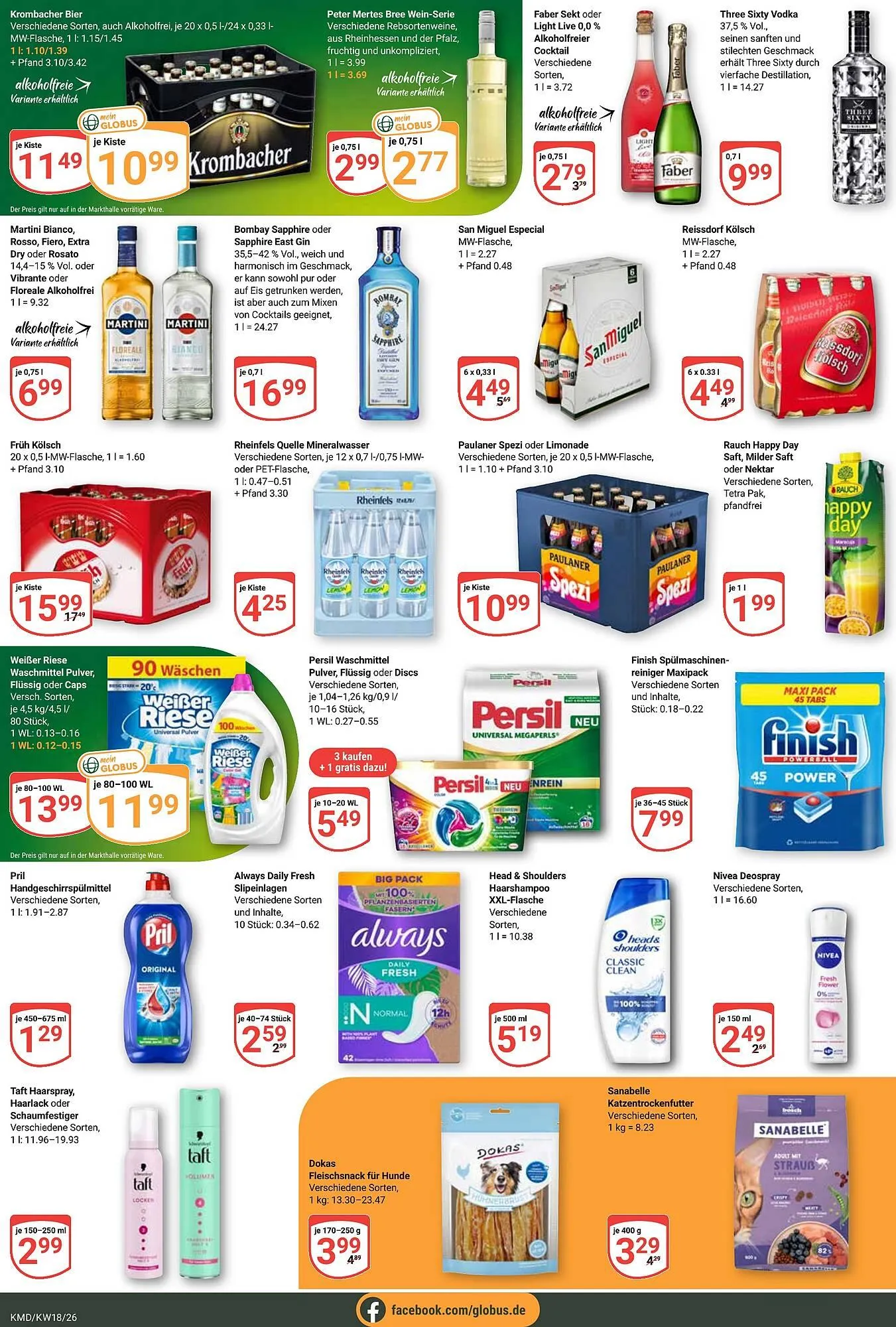 Globus Prospekt von 27. April bis 2. Mai 2026 - Prospekt seite 3