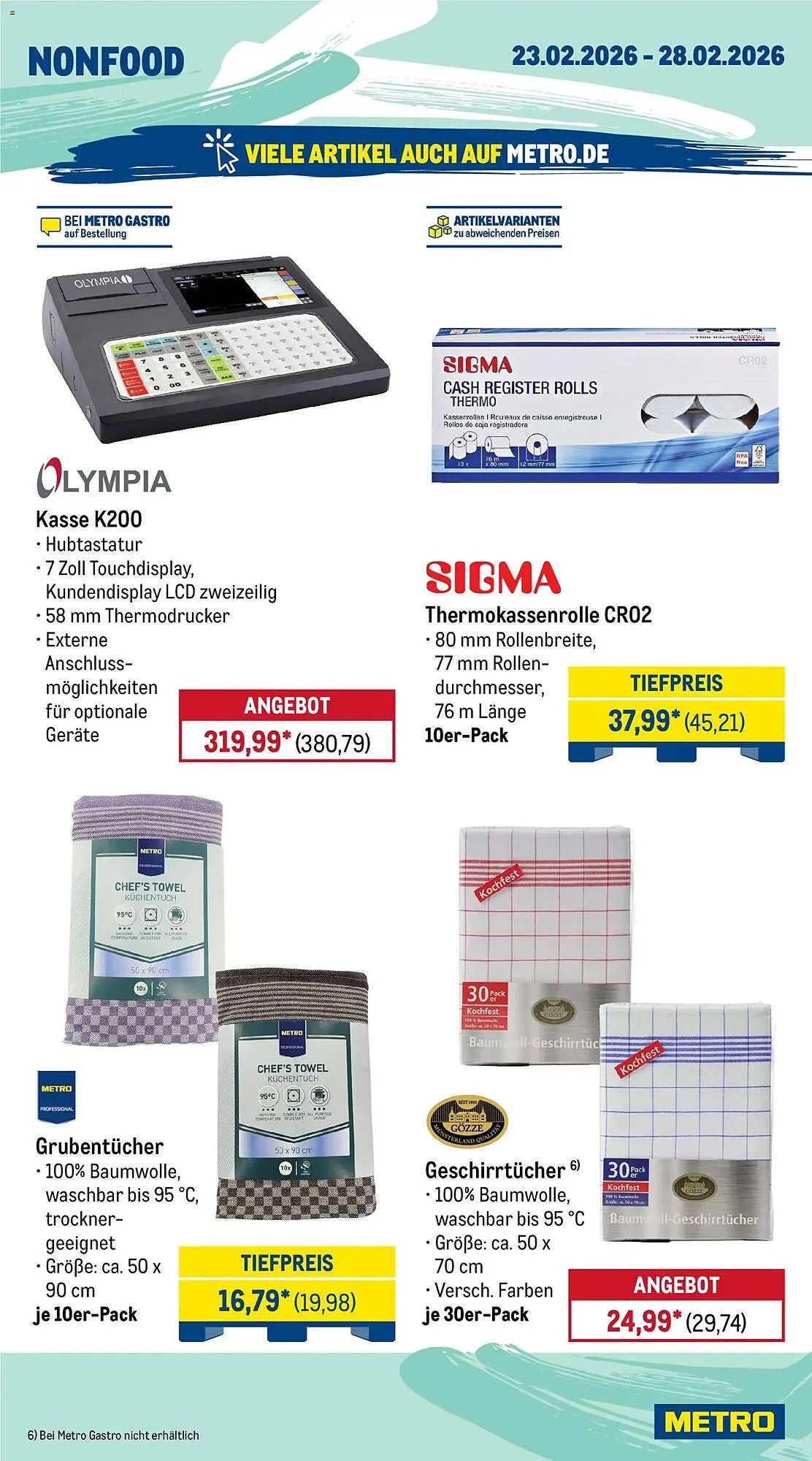 METRO Prospekt von 23. Februar bis 28. Februar 2026 - Prospekt seite 21
