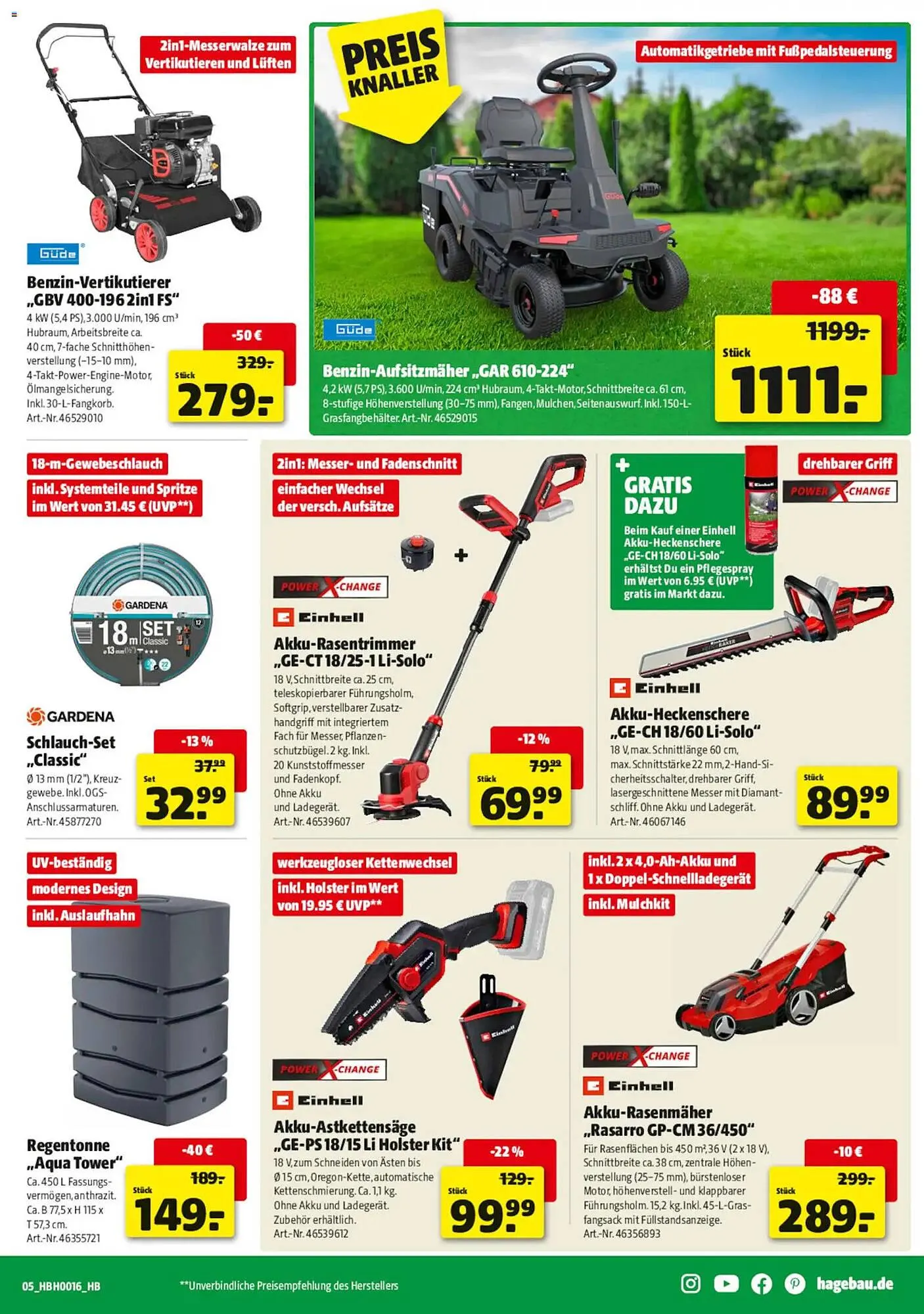 Hagebau Prospekt von 11. April bis 18. April 2026 - Prospekt seite 5