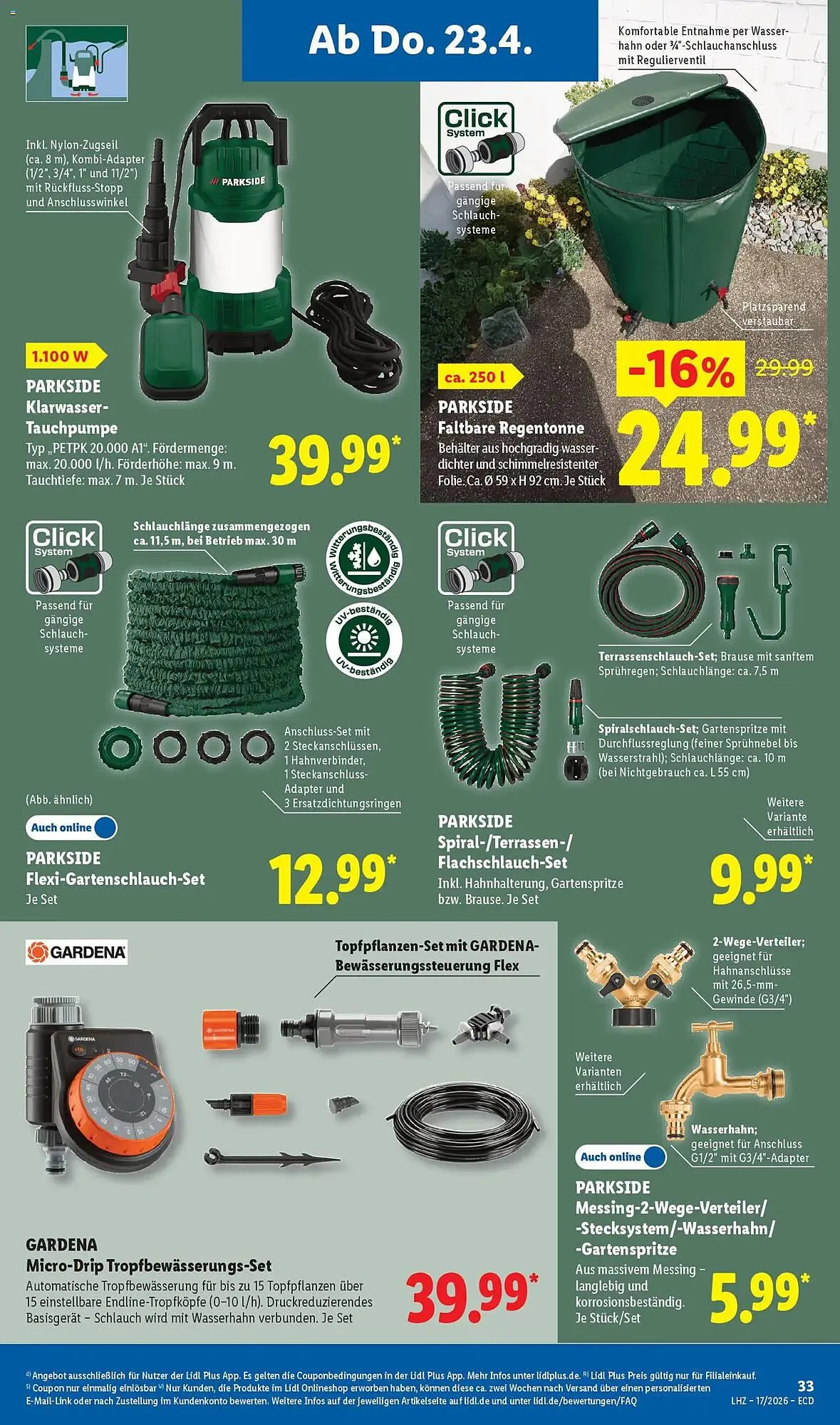 Lidl Prospekt von 20. April bis 25. April 2026 - Prospekt seite 23