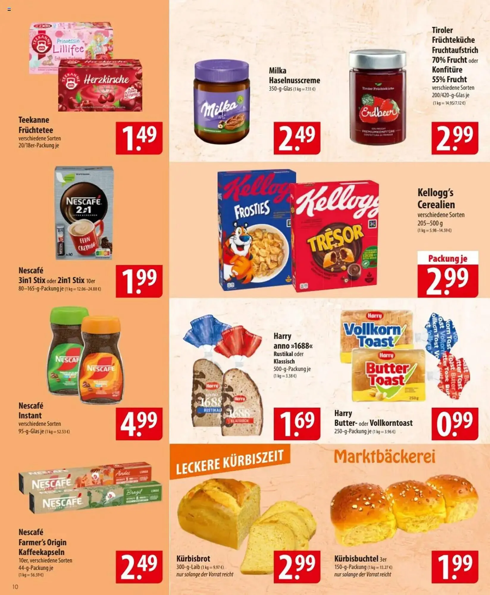 Famila Nord Ost Prospekt von 8. September bis 13. September 2025 - Prospekt seite 10