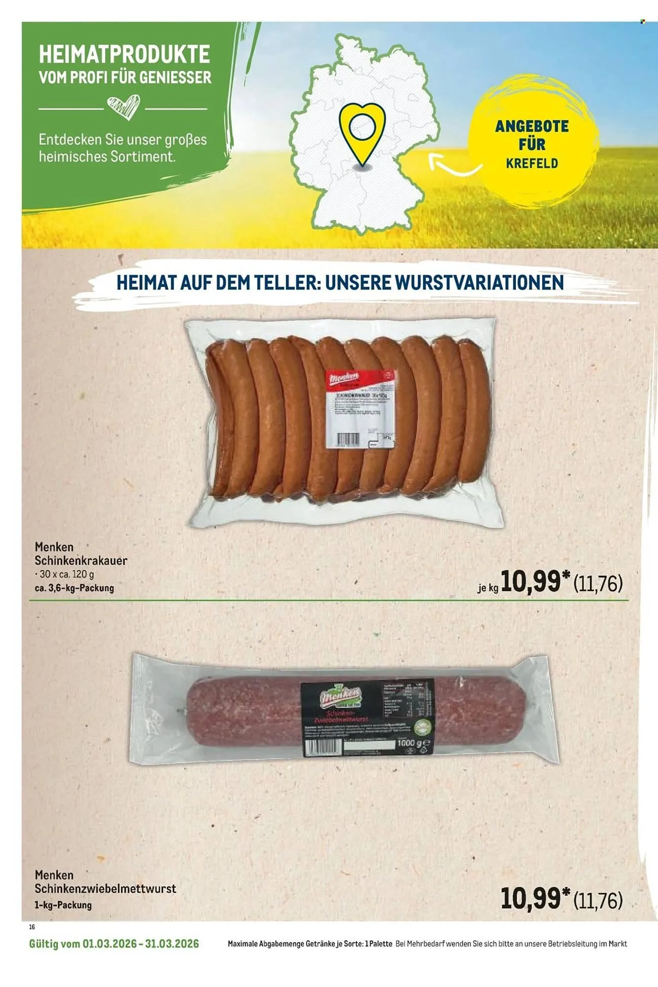 METRO Prospekt von 1. März bis 31. März 2026 - Prospekt seite 50