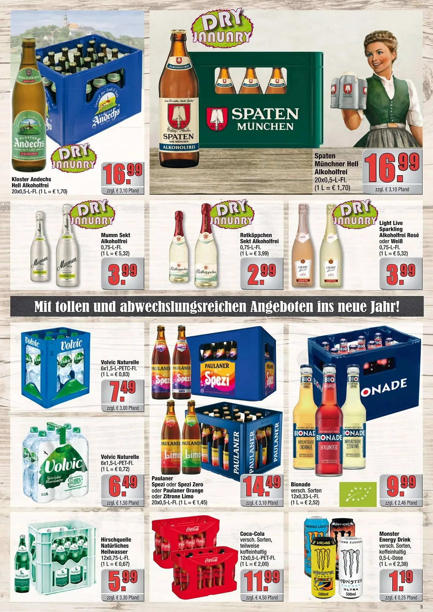 Alldrink Prospekt von 5. Januar bis 18. Januar 2026 - Prospekt seite 3