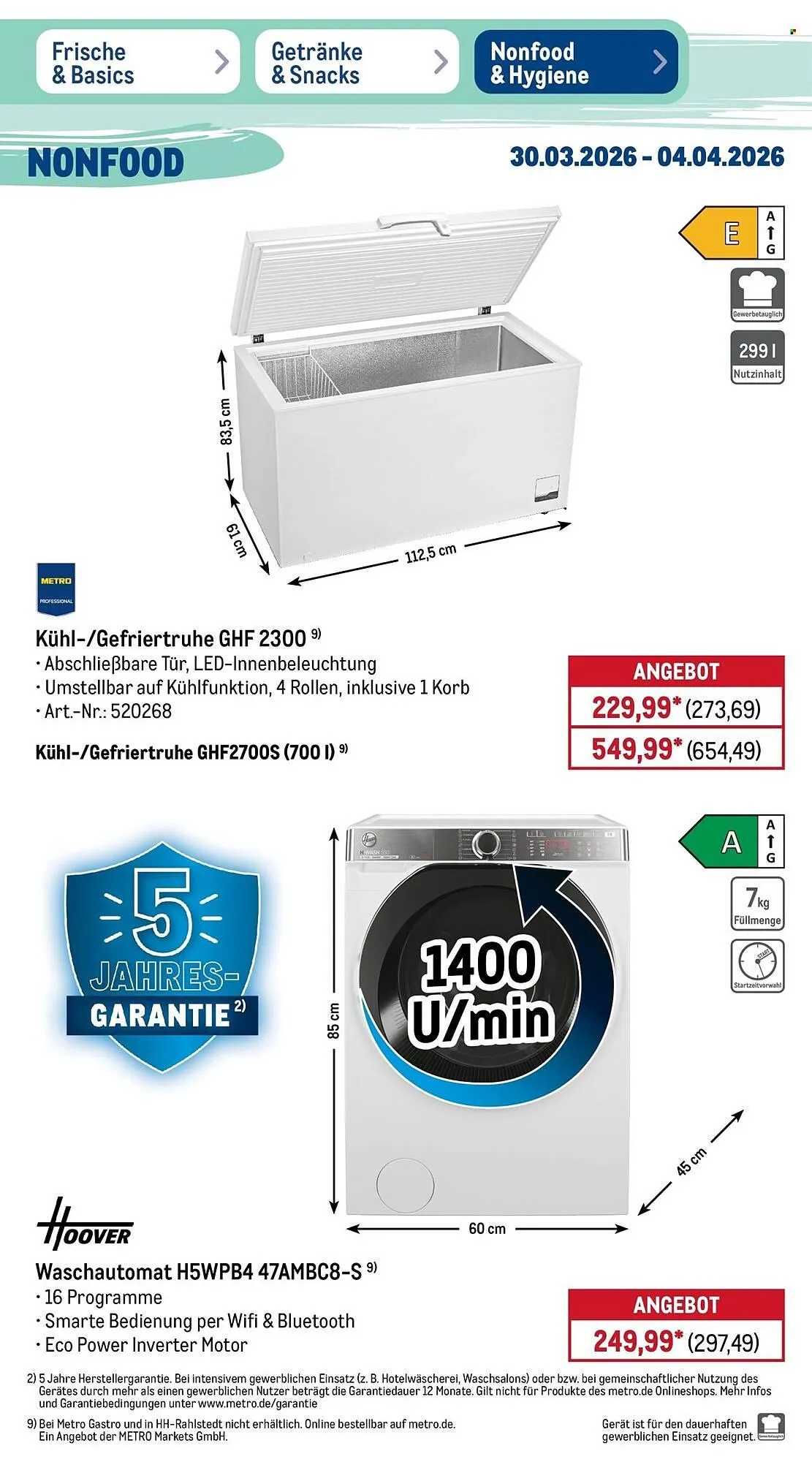 METRO Prospekt von 30. März bis 4. April 2026 - Prospekt seite 51