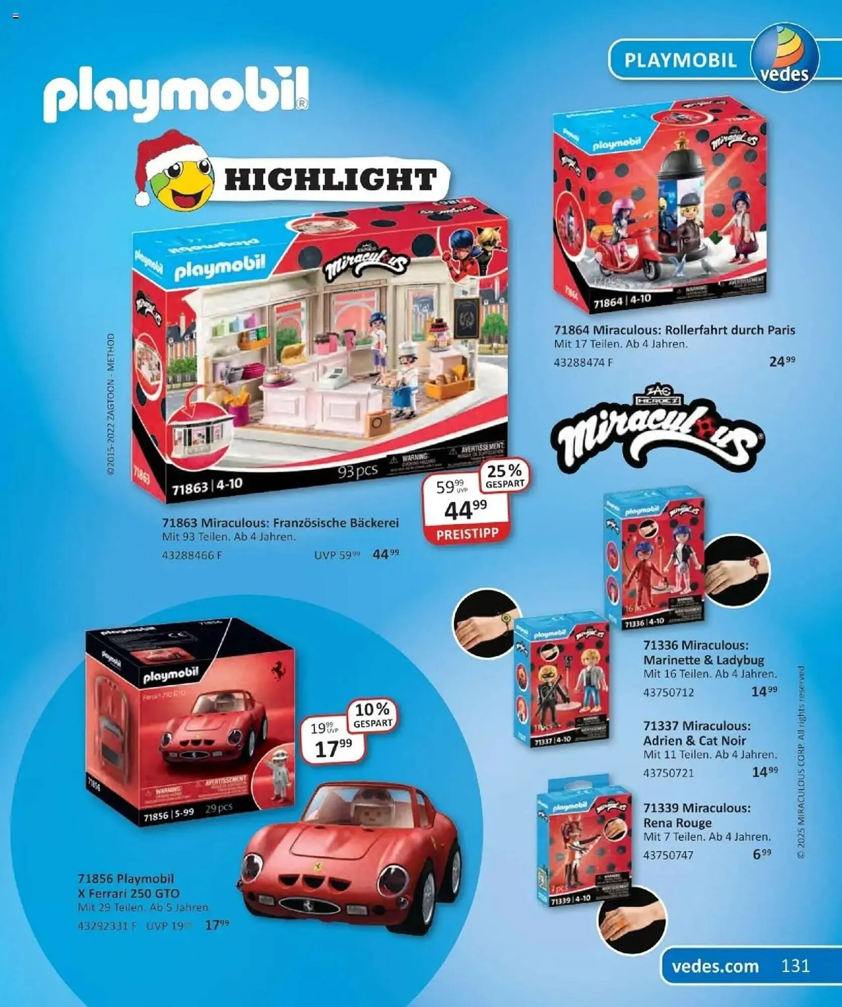 Vedes Prospekt von 29. September bis 6. Januar 2026 - Prospekt seite 131