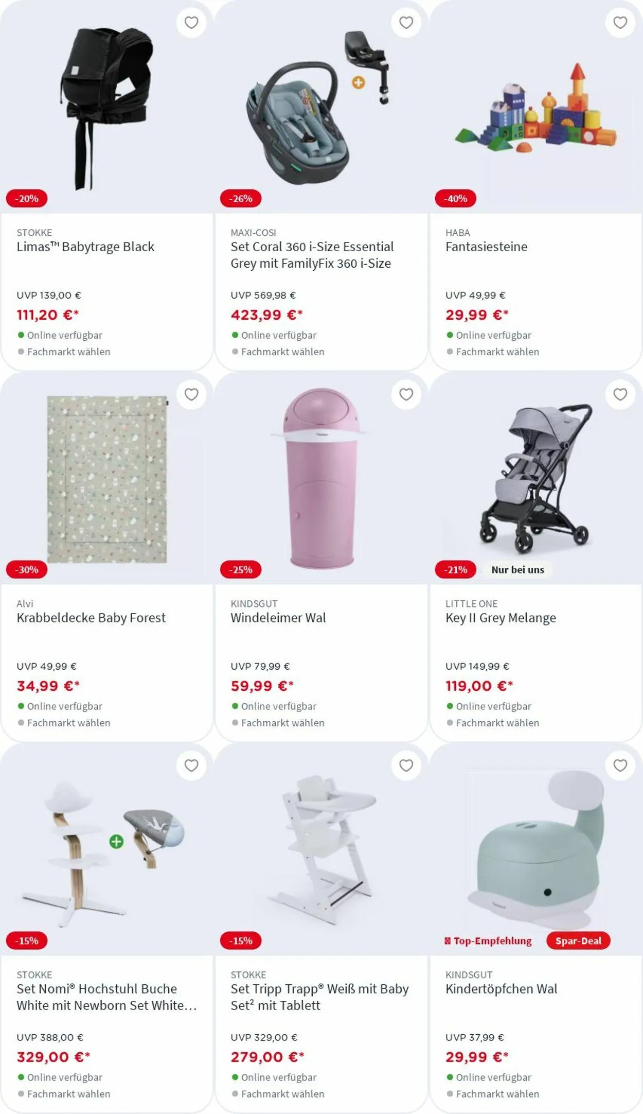 BabyOne Aktueller Prospekt von 10. März bis 16. März 2025 - Prospekt seite 31