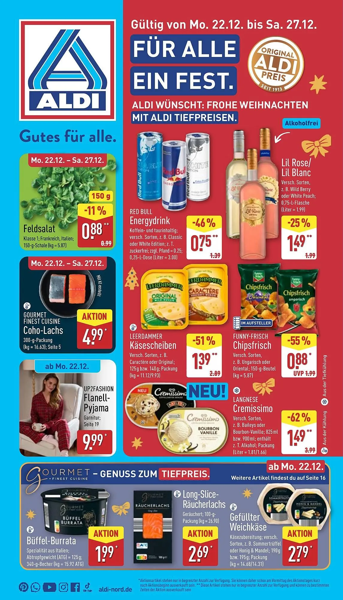 Aldi Nord Prospekt von 22. Dezember bis 27. Dezember 2025 - Prospekt seite 2