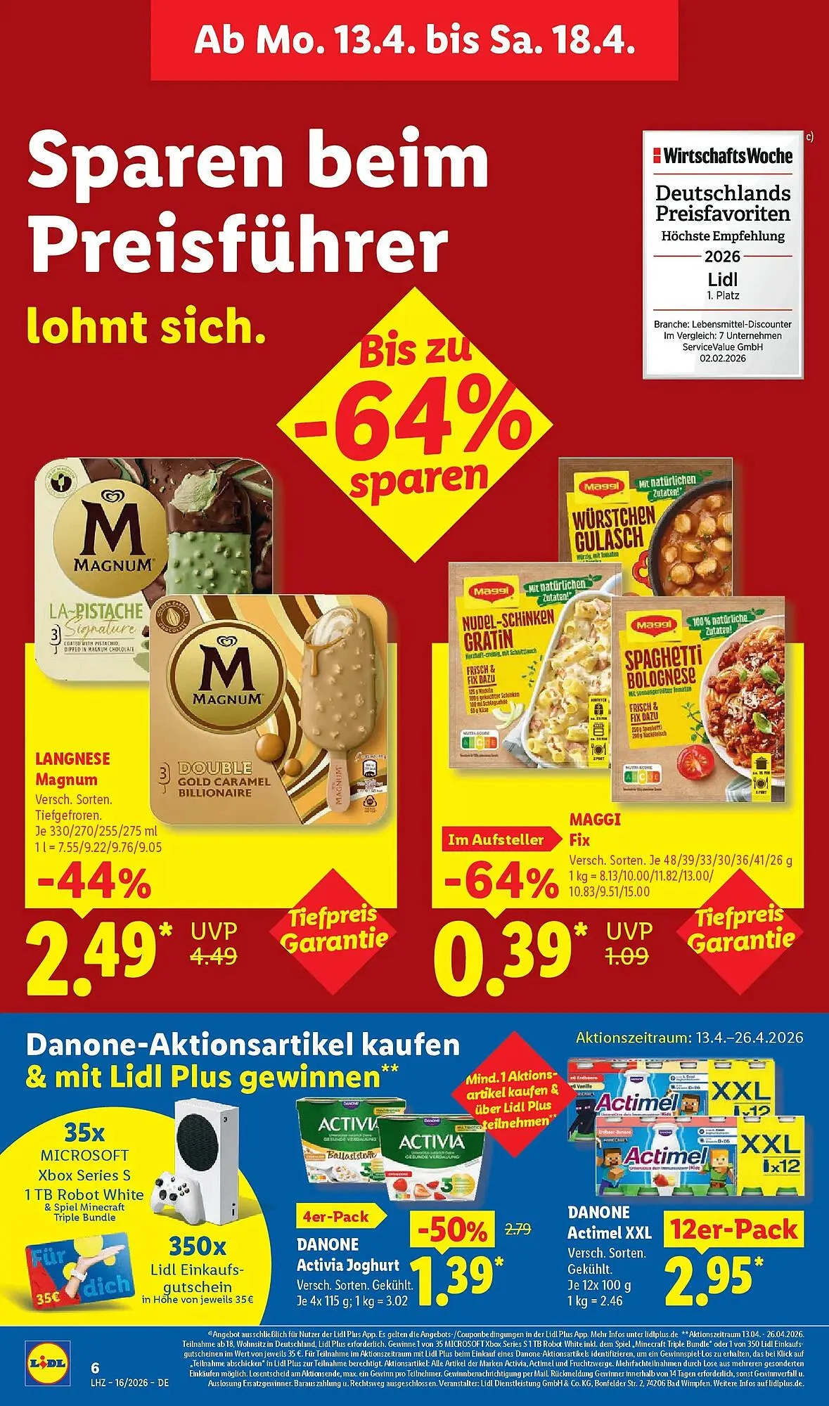 Lidl Prospekt von 12. April bis 18. April 2026 - Prospekt seite 8