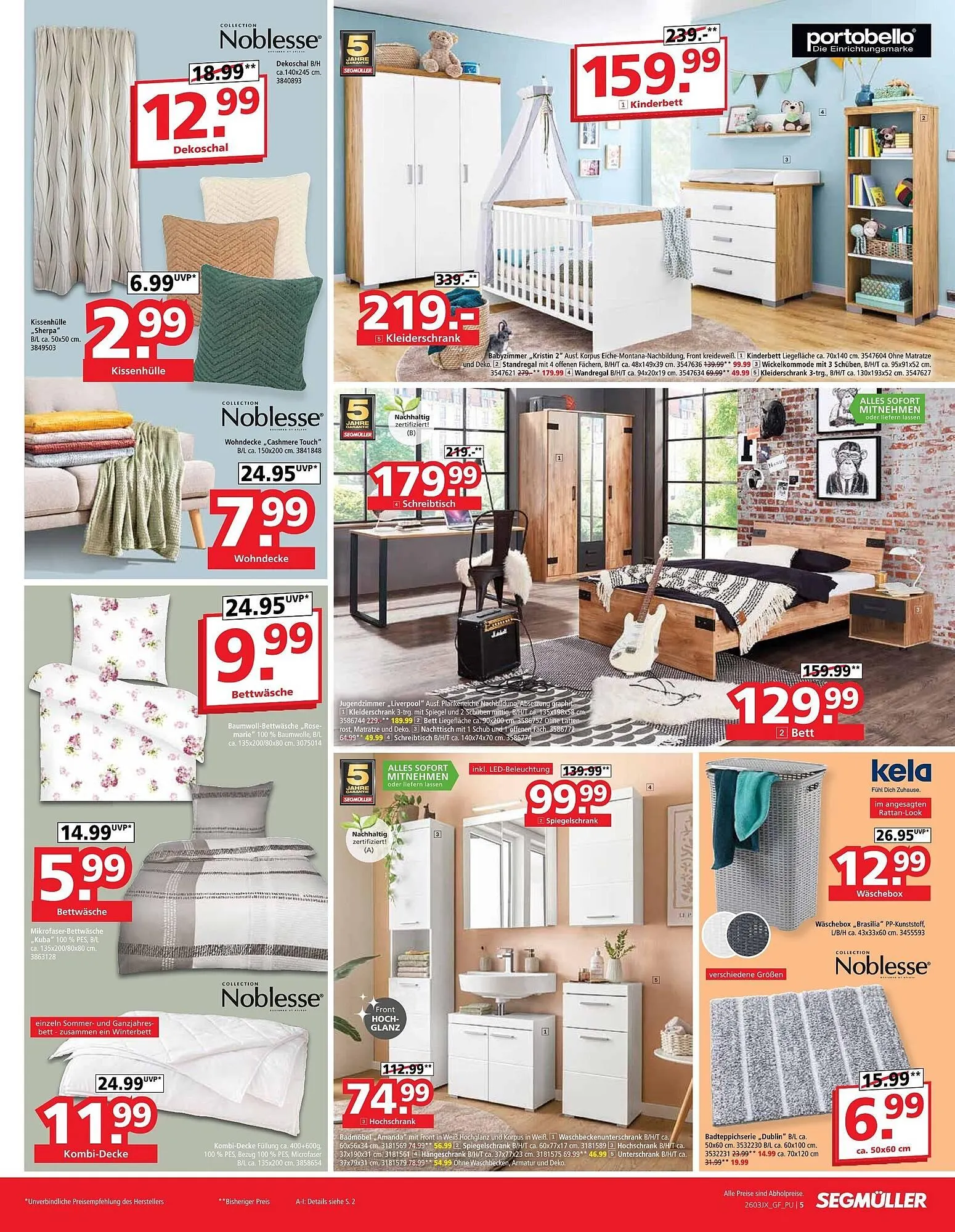 Segmüller Prospekt von 21. März bis 4. April 2026 - Prospekt seite 5