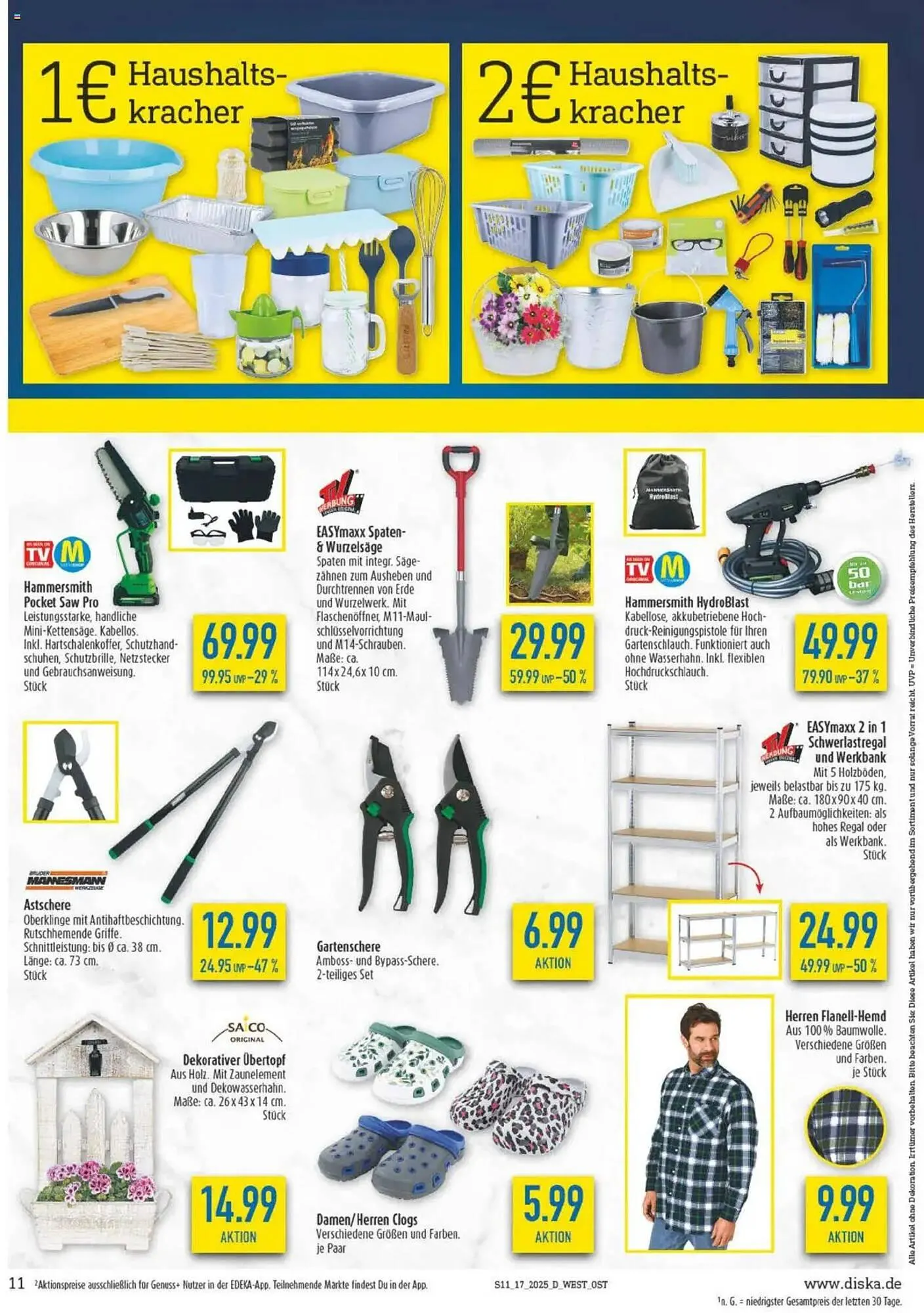 diska Prospekt von 22. April bis 26. April 2025 - Prospekt seite 11