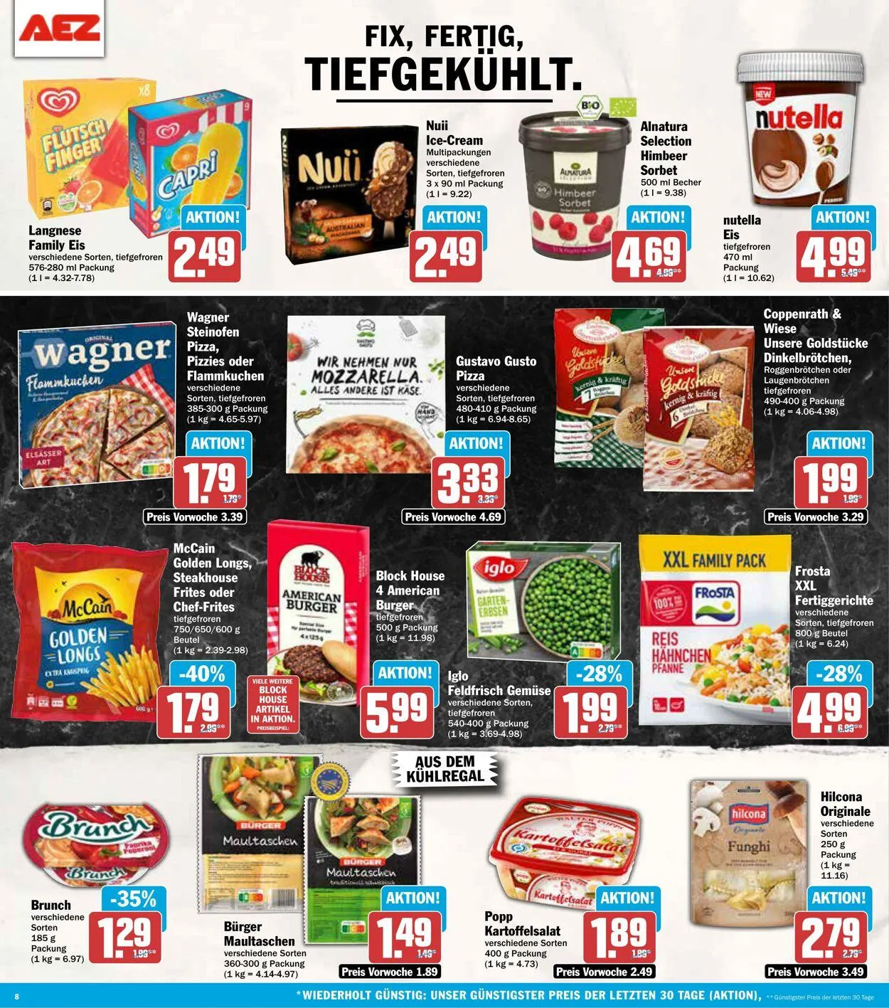 AEZ Aktueller Prospekt von 21. April bis 26. April 2025 - Prospekt seite 8