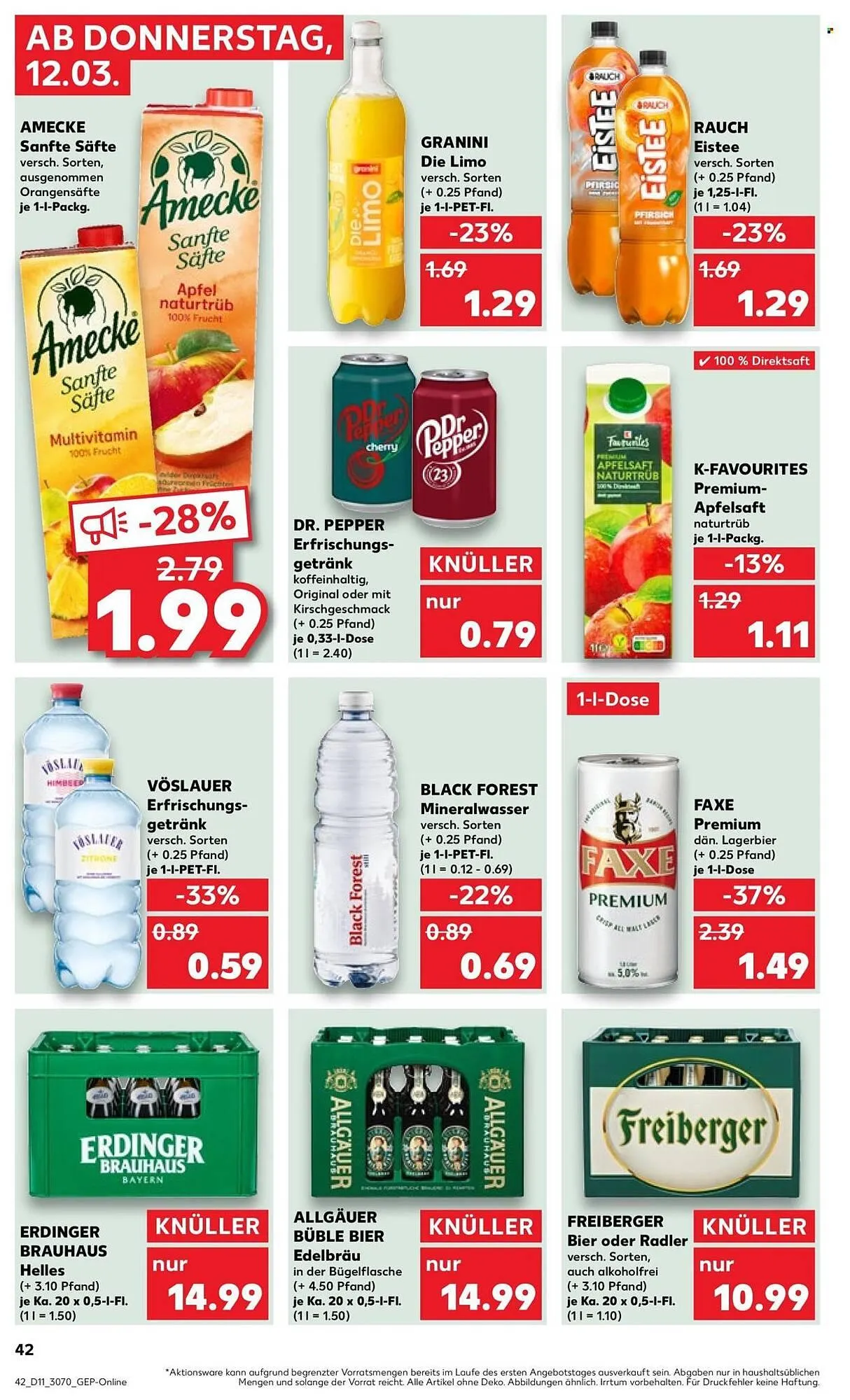 Kaufland Prospekt von 12. März bis 18. März 2026 - Prospekt seite 42