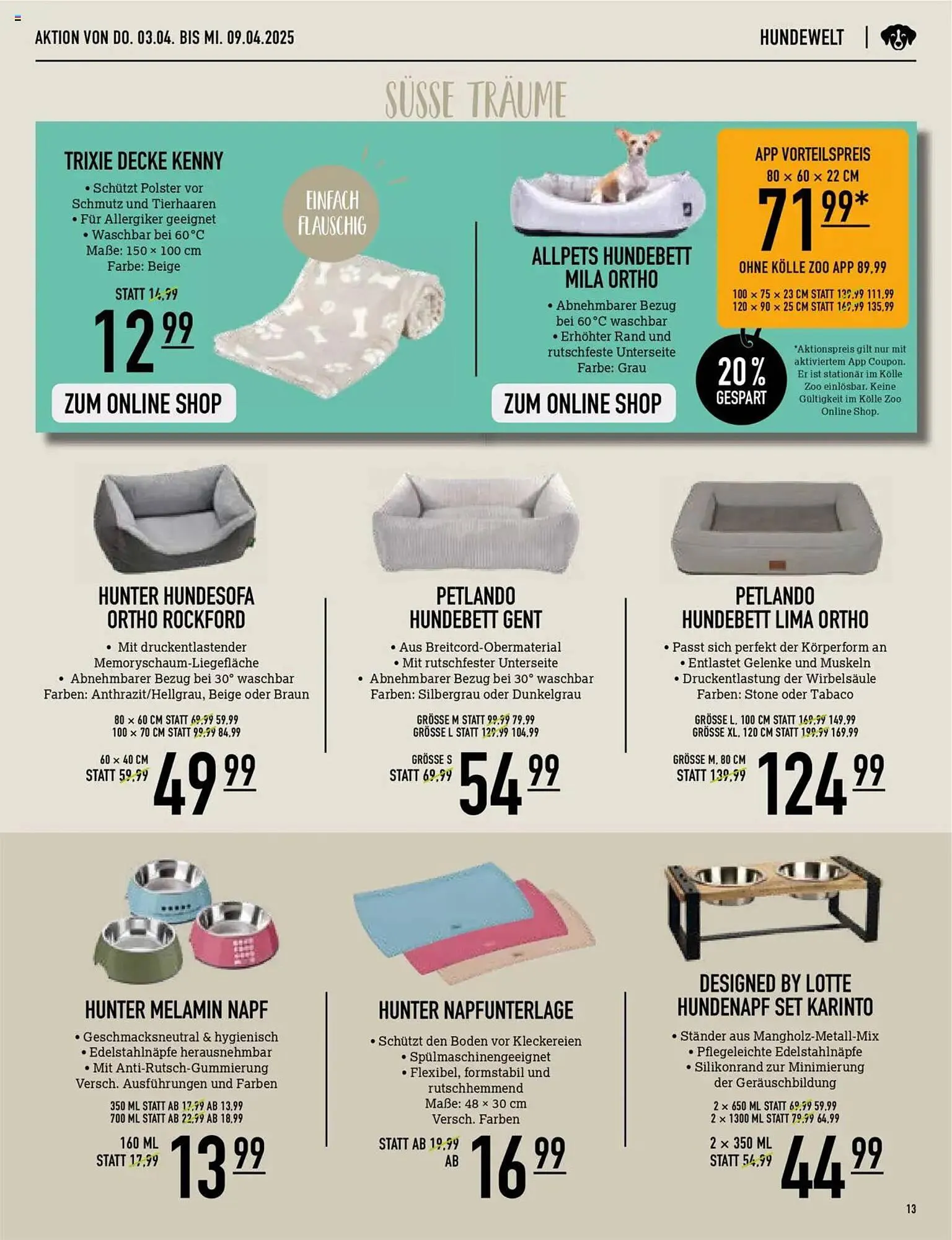 Kölle Zoo Prospekt von 3. April bis 9. April 2025 - Prospekt seite 13