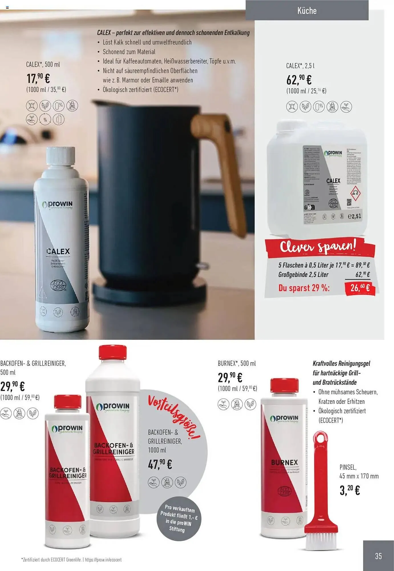Prowin Prospekt von 1. Juli bis 31. Dezember 2025 - Prospekt seite 35