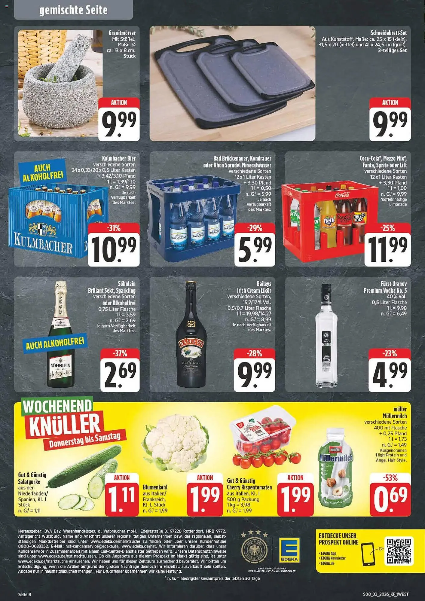 Nah & gut Prospekt von 12. Januar bis 17. Januar 2026 - Prospekt seite 8