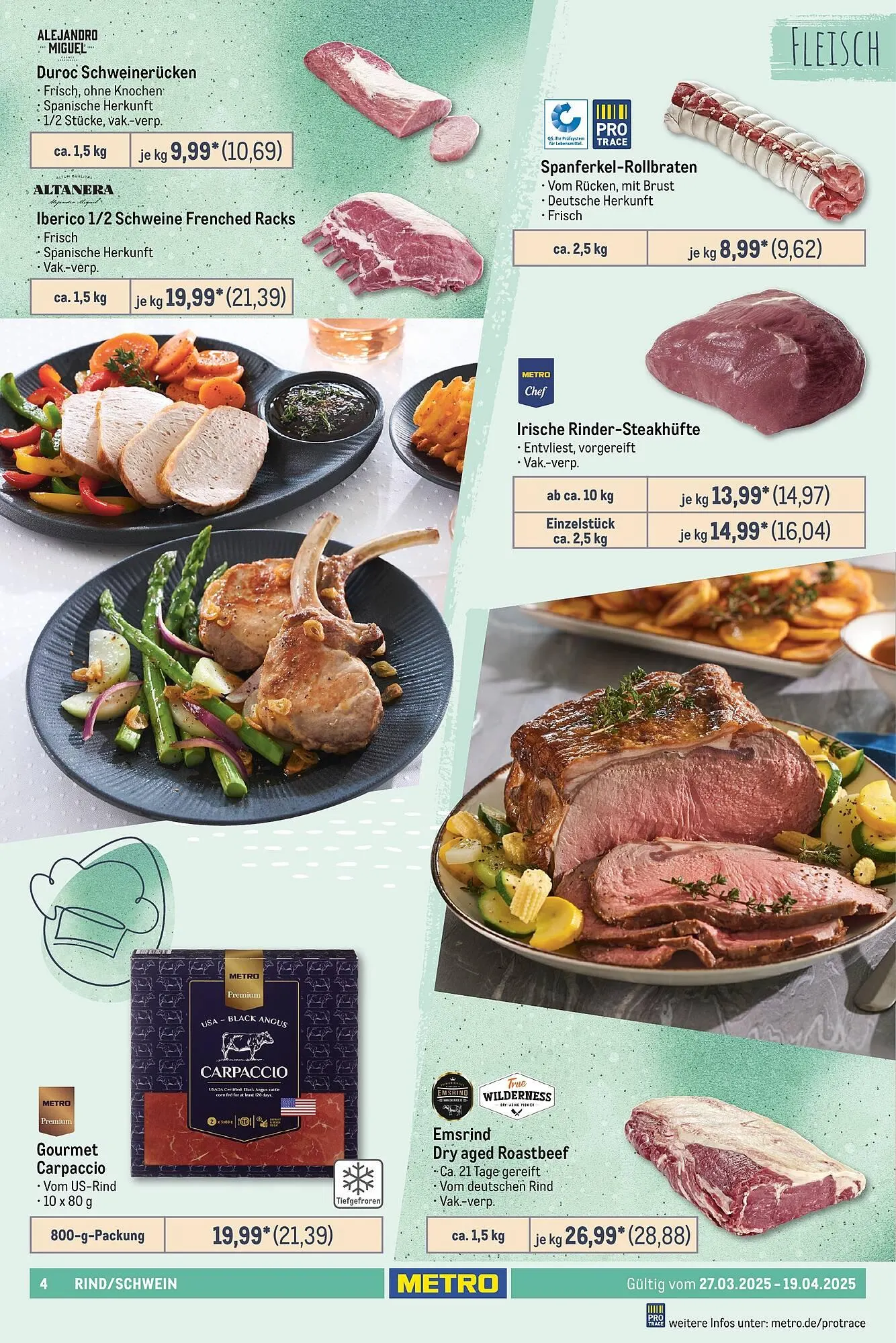 METRO Prospekt von 27. März bis 29. April 2025 - Prospekt seite 4