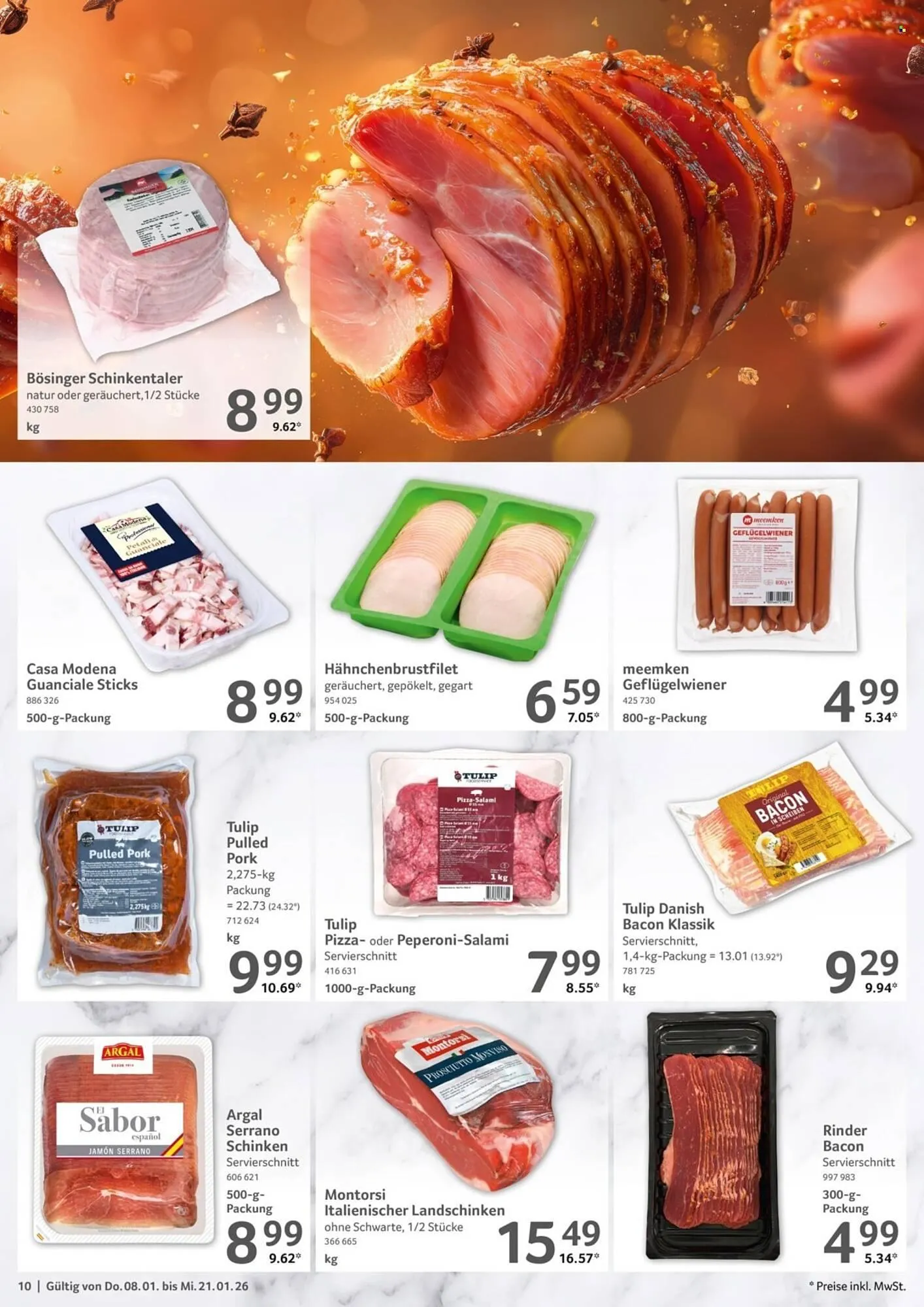 Selgros Prospekt von 8. Januar bis 21. Januar 2026 - Prospekt seite 10