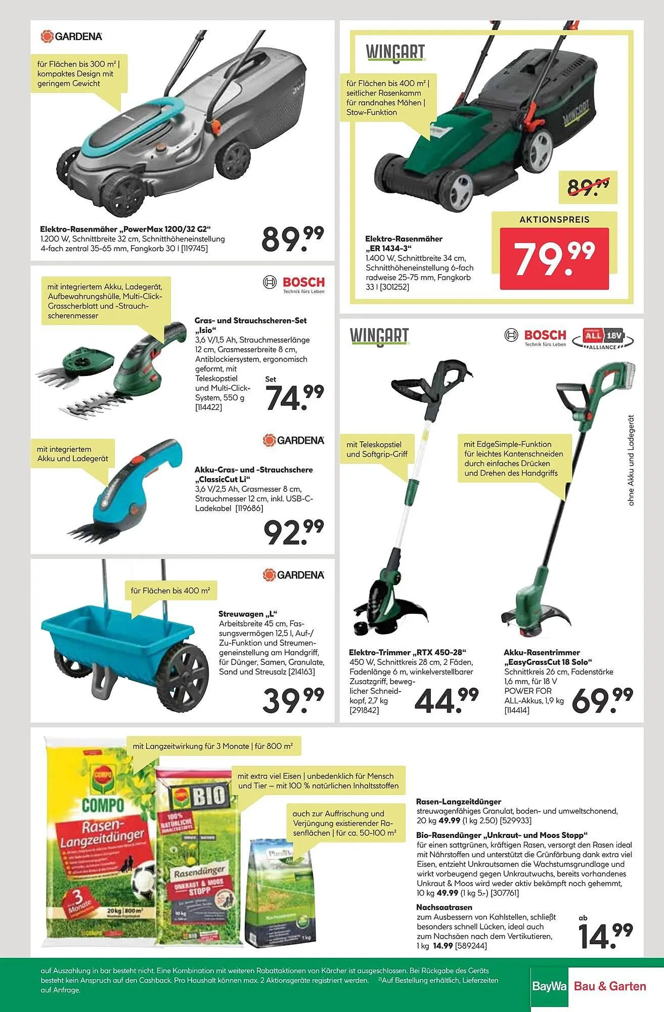BayWa Prospekt von 14. April bis 20. April 2025 - Prospekt seite 19