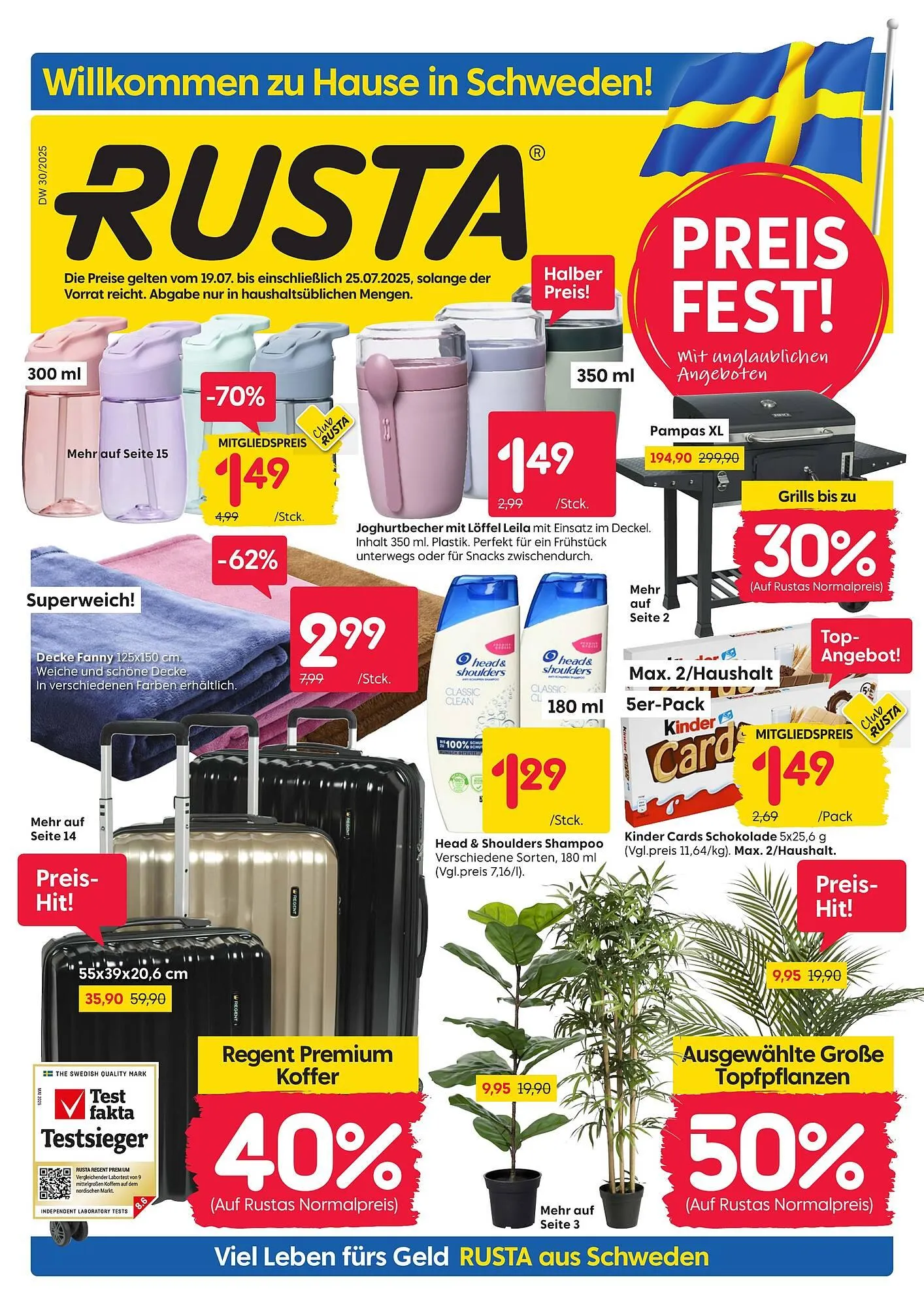 Rusta Prospekt von 19. Juli bis 25. Juli 2025 - Prospekt seite 1