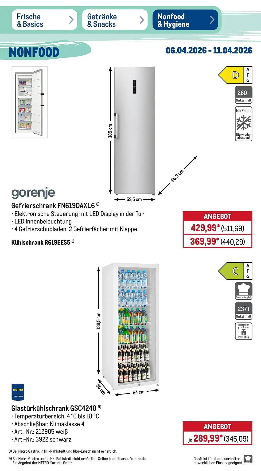 METRO Prospekt von 5. April bis 11. April 2026 - Prospekt seite 45