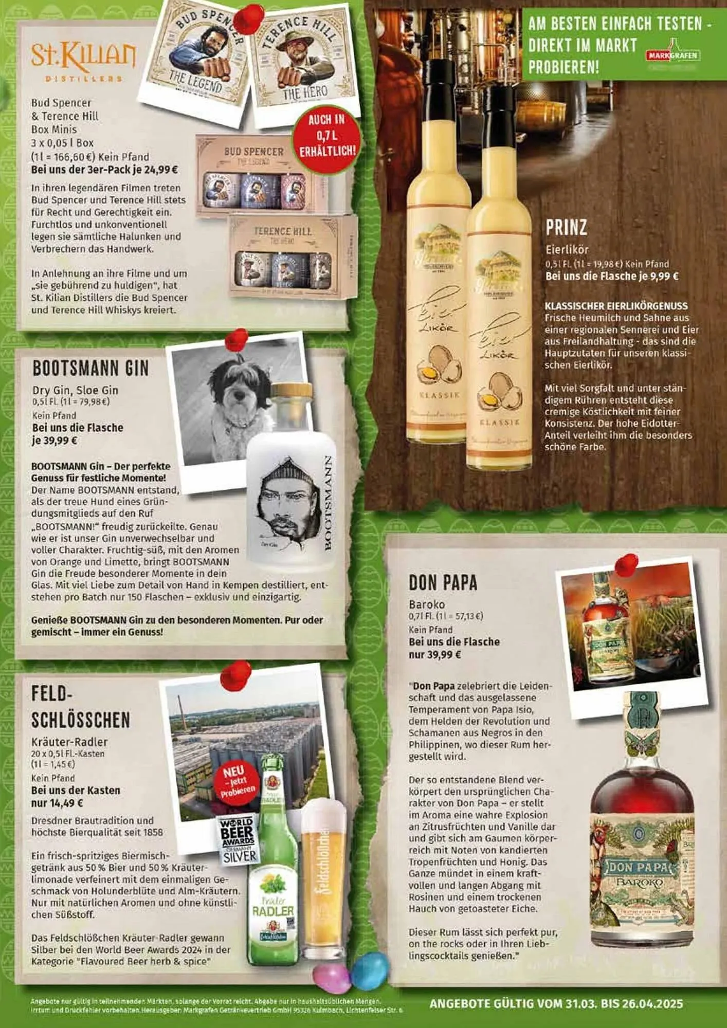 Markgrafen Prospekt von 31. März bis 27. April 2025 - Prospekt seite 3