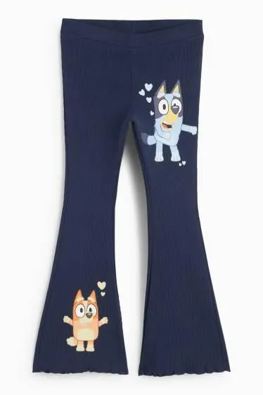 Bluey - flared leggings - ribbed