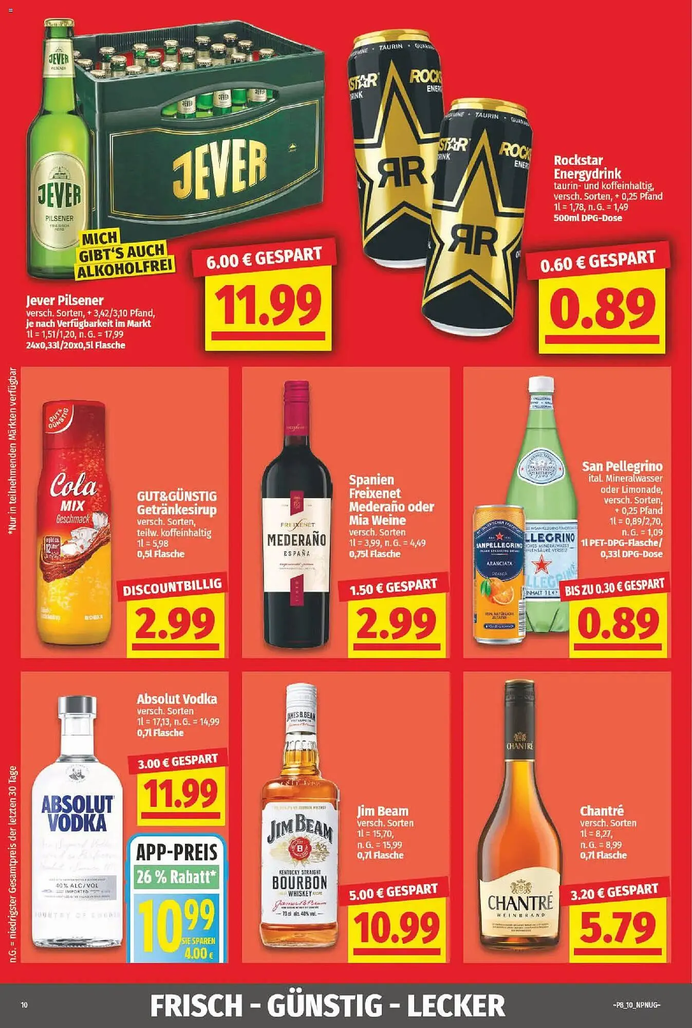 NP Discount Prospekt von 16. Februar bis 21. Februar 2026 - Prospekt seite 10