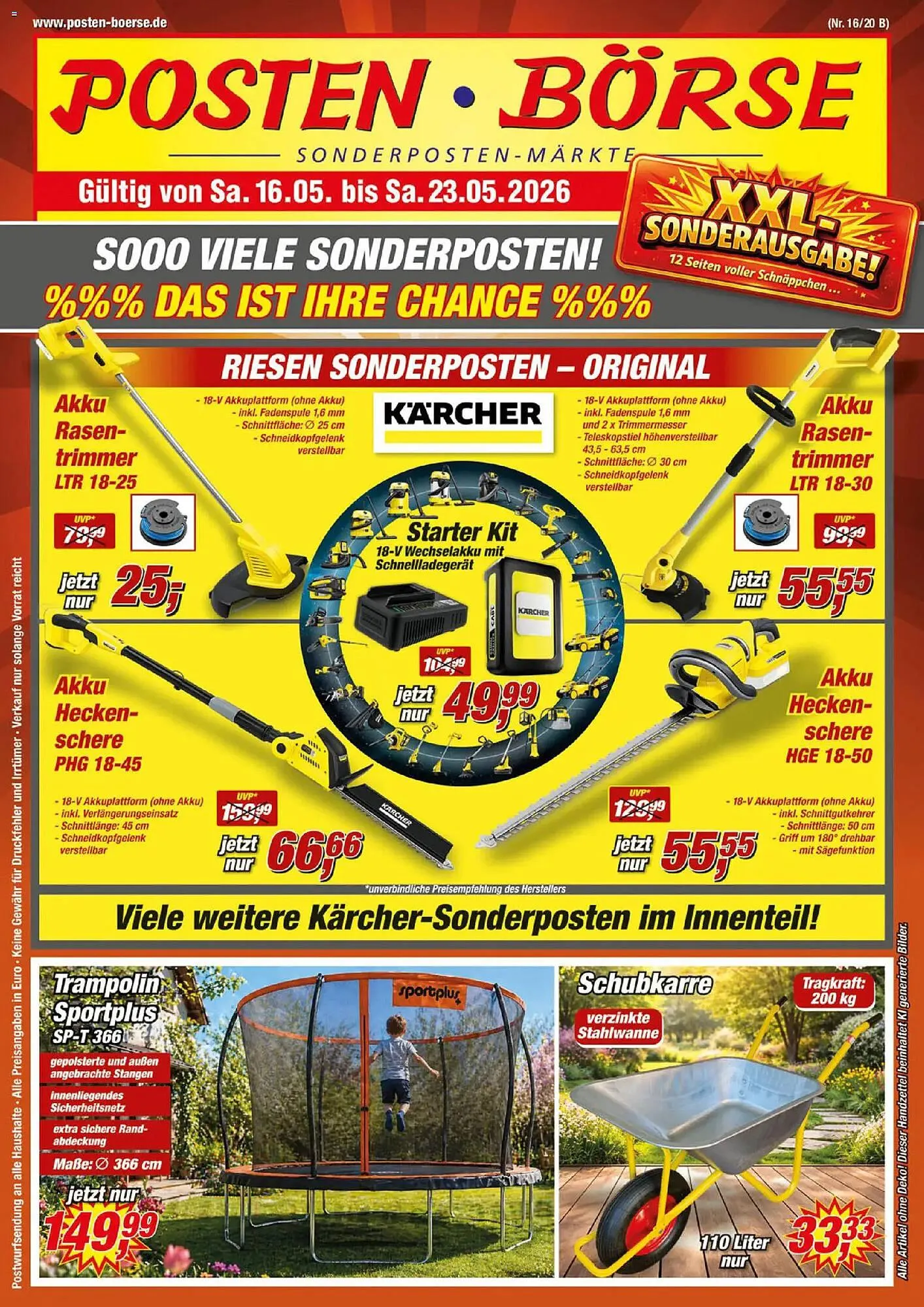 Posten Börse Prospekt von 16. Mai bis 23. Mai 2026 - Prospekt seite 1
