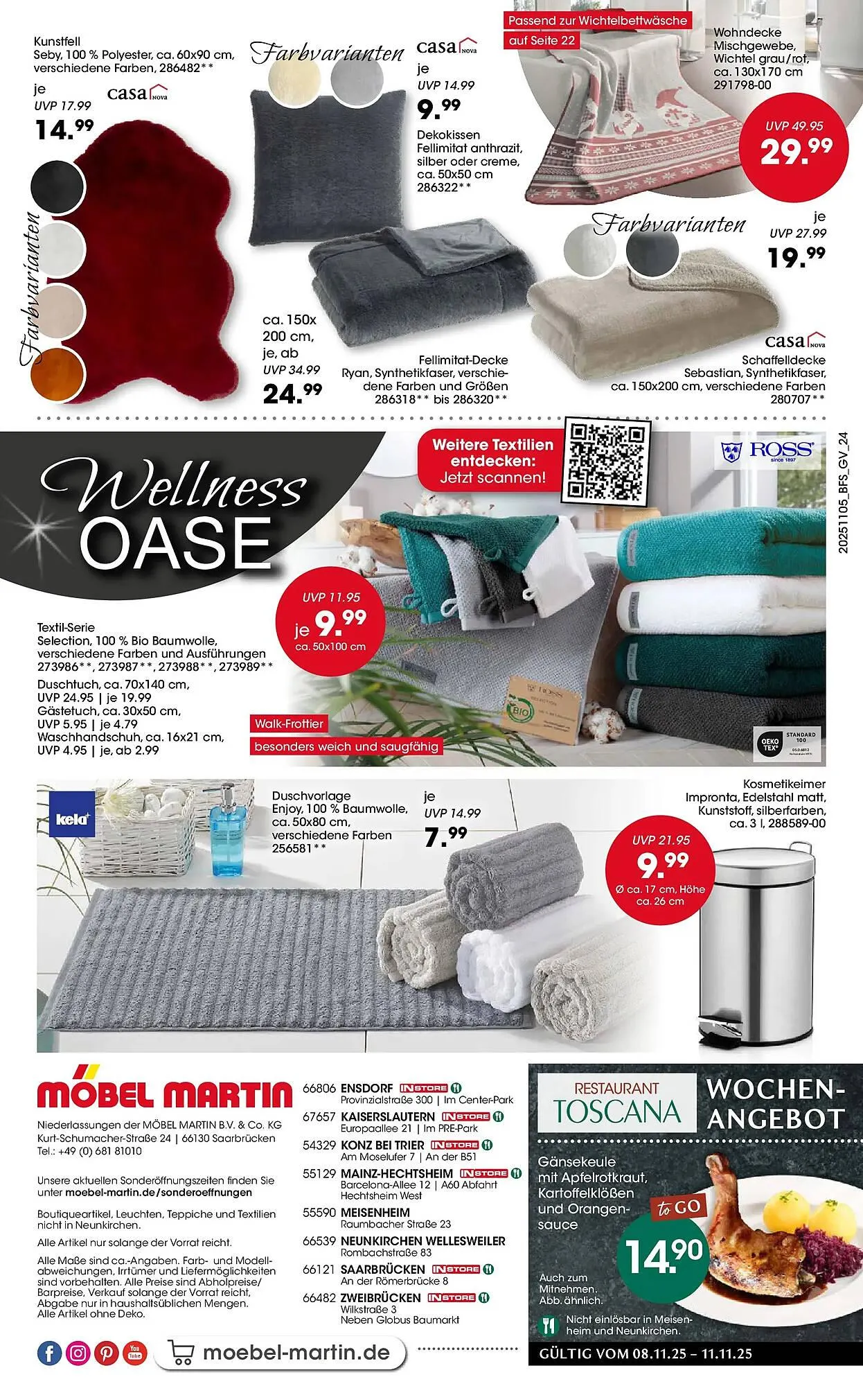 Möbel Martin Prospekt von 4. November bis 16. Dezember 2025 - Prospekt seite 24