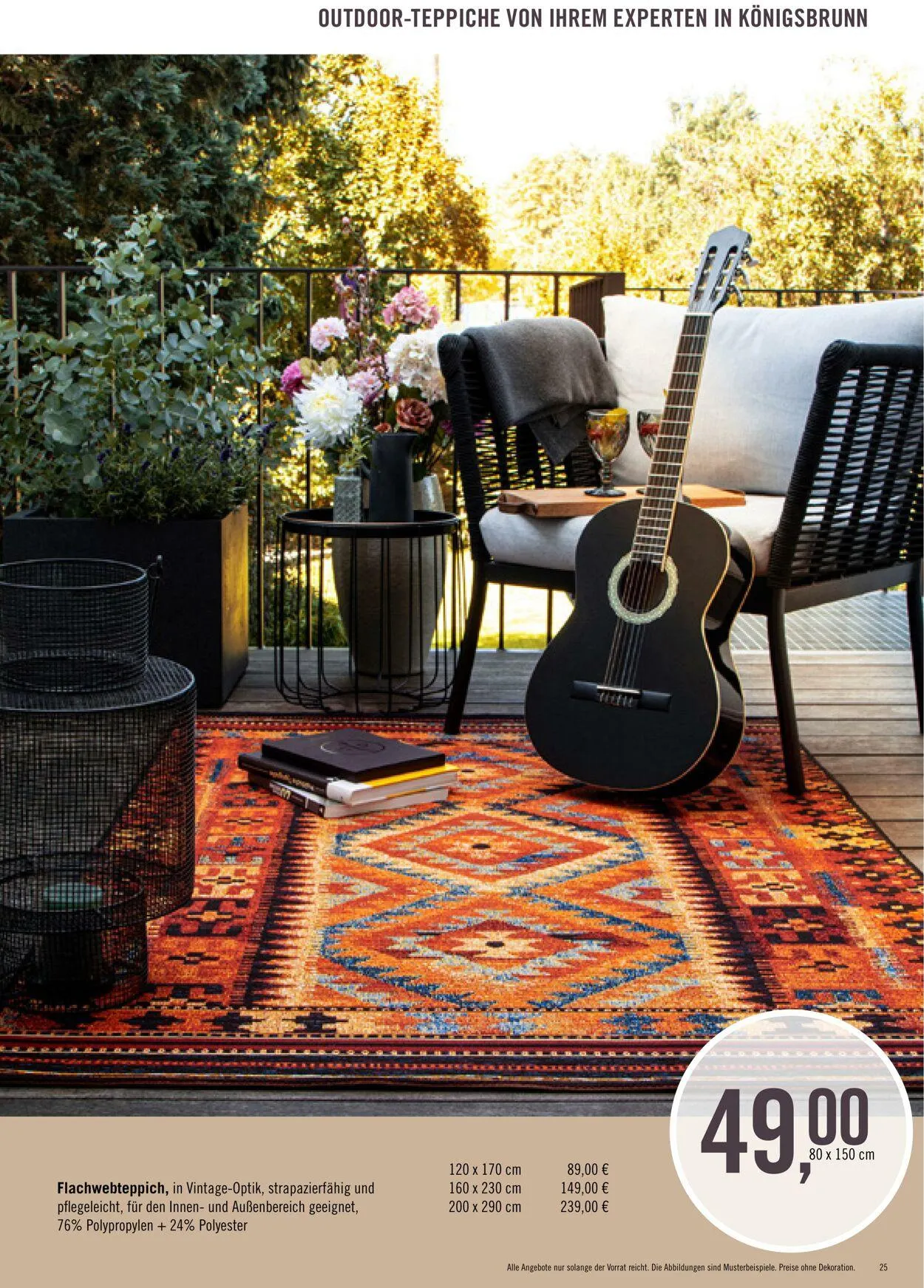 Ihr Teppichfreund Aktueller Prospekt von 27. Mai bis 10. Juni 2025 - Prospekt seite 25