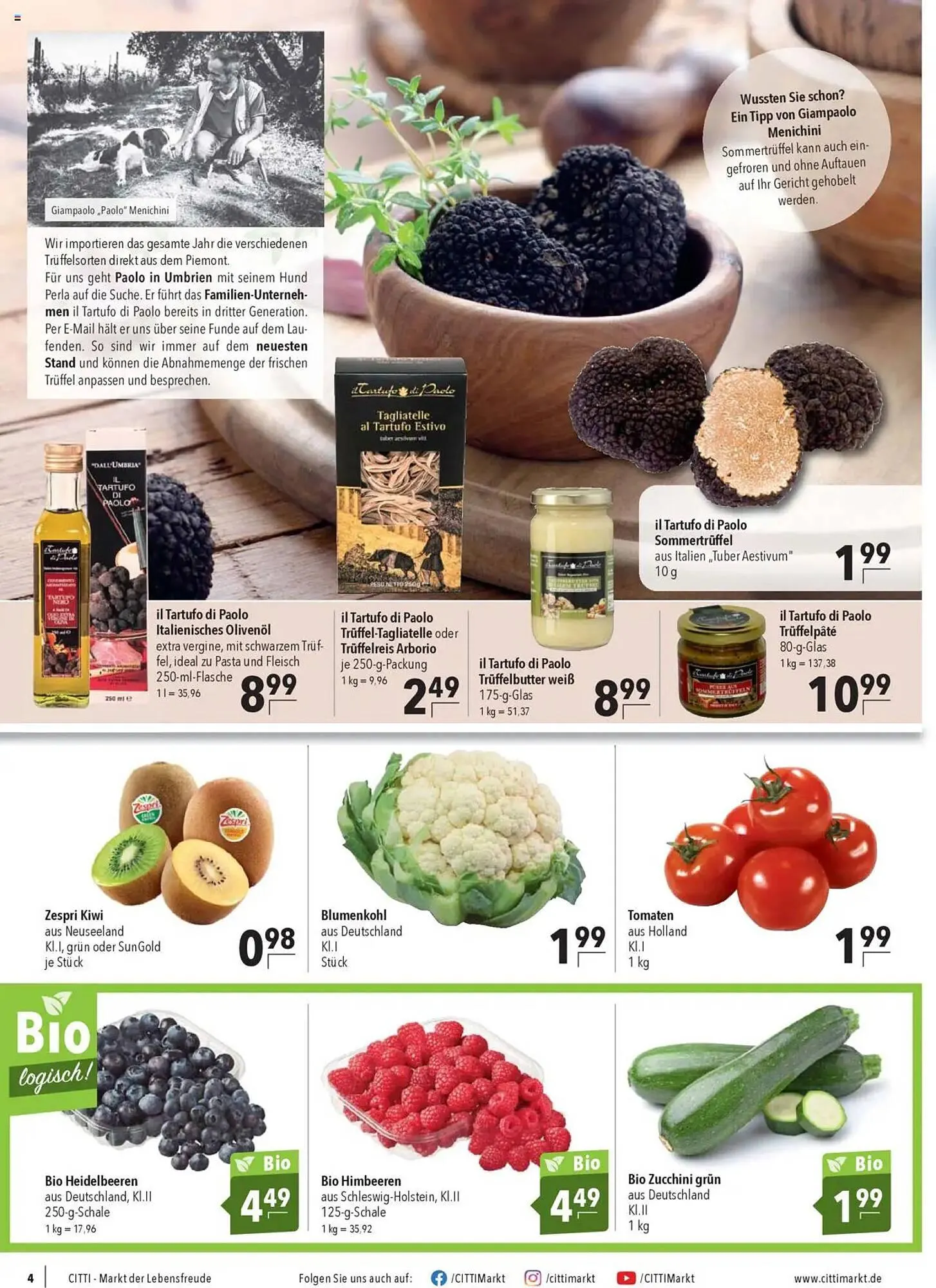 CITTI Markt Prospekt von 9. Juli bis 15. Juli 2025 - Prospekt seite 4
