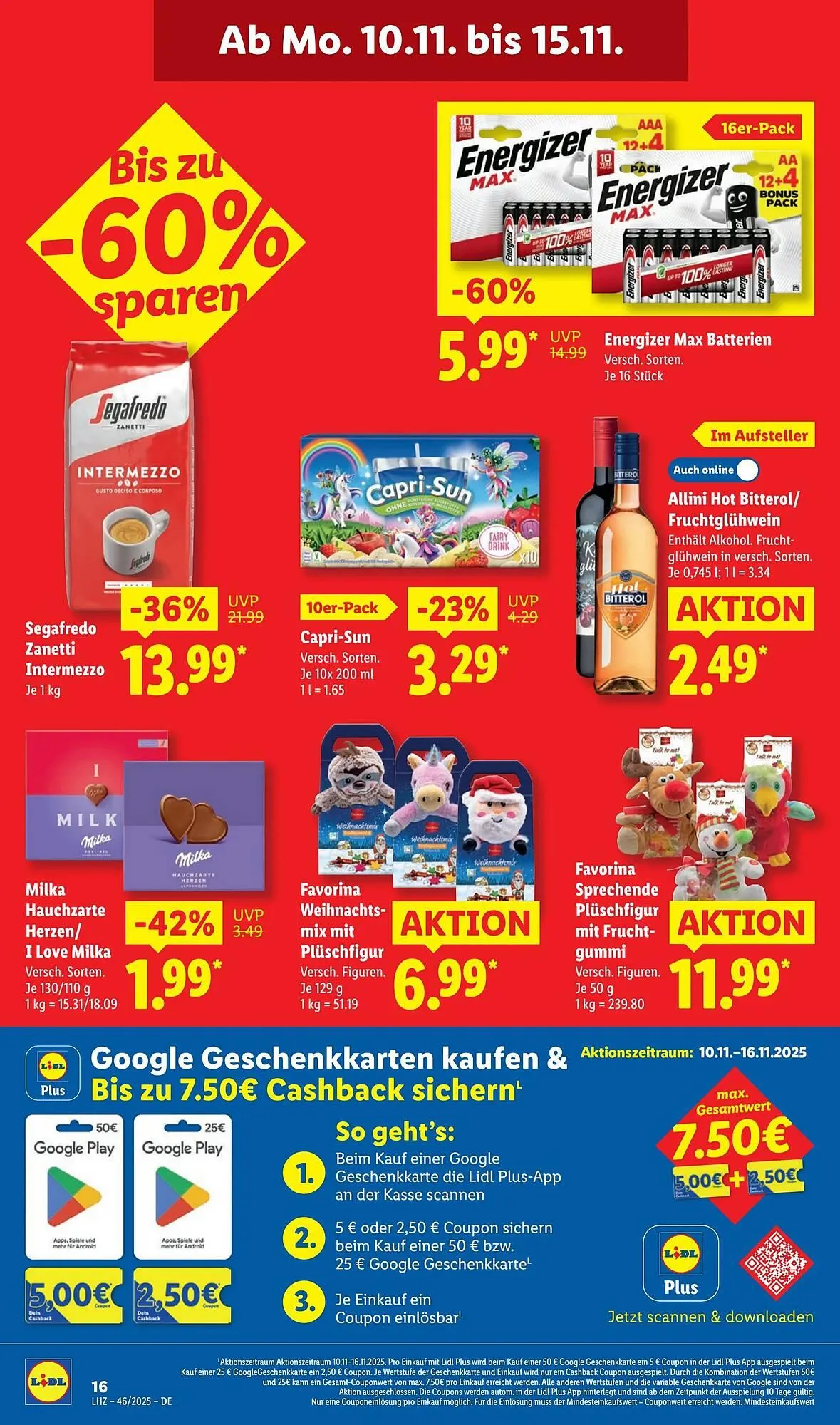 Lidl Prospekt von 10. November bis 15. November 2025 - Prospekt seite 22