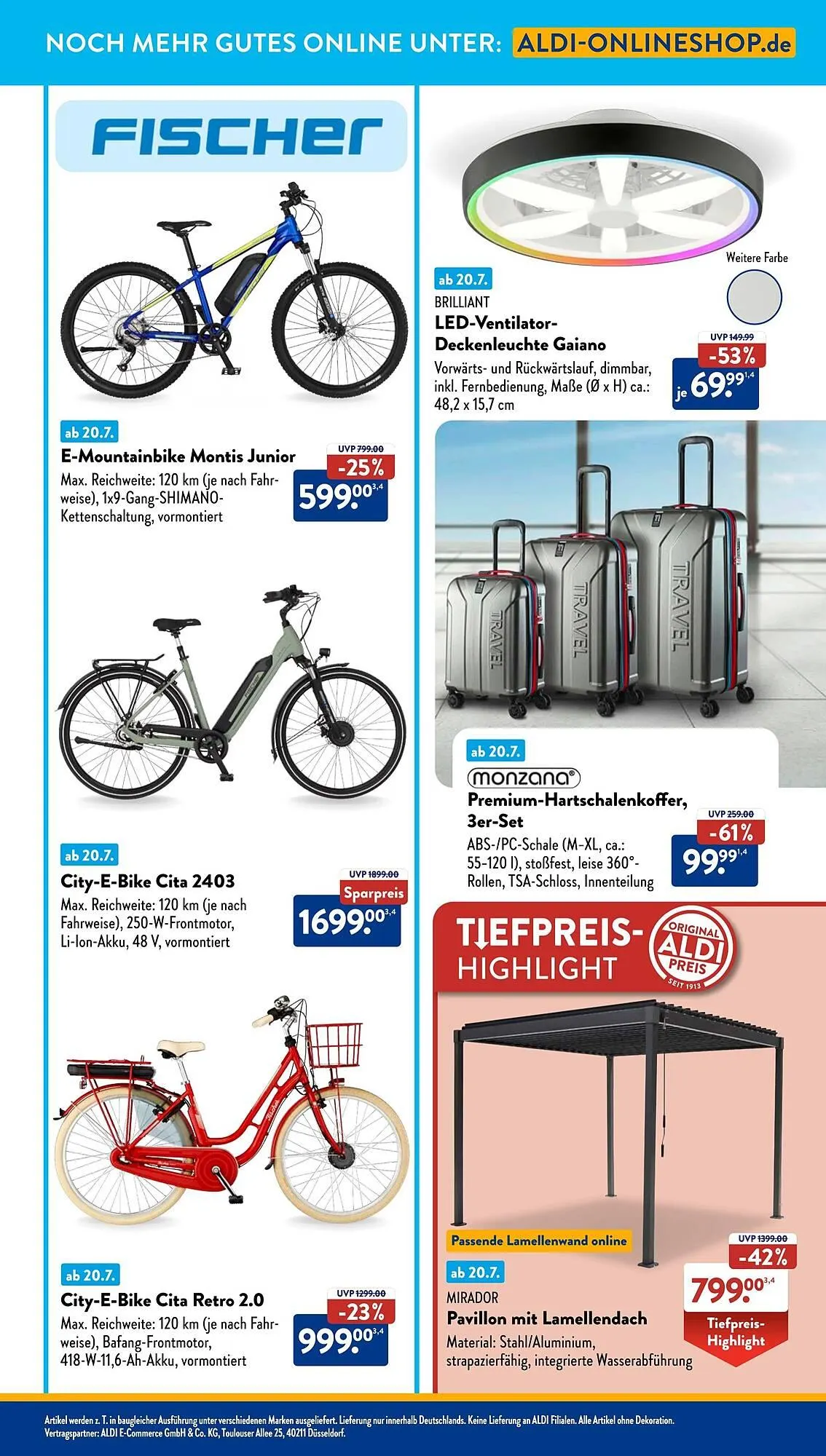 Aldi Süd Prospekt von 21. Juli bis 27. Juli 2025 - Prospekt seite 36