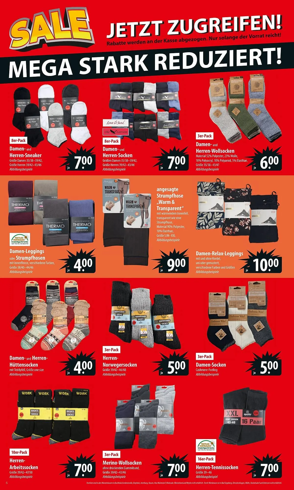 Famila Nord Ost Prospekt von 19. Januar bis 24. Januar 2026 - Prospekt seite 6