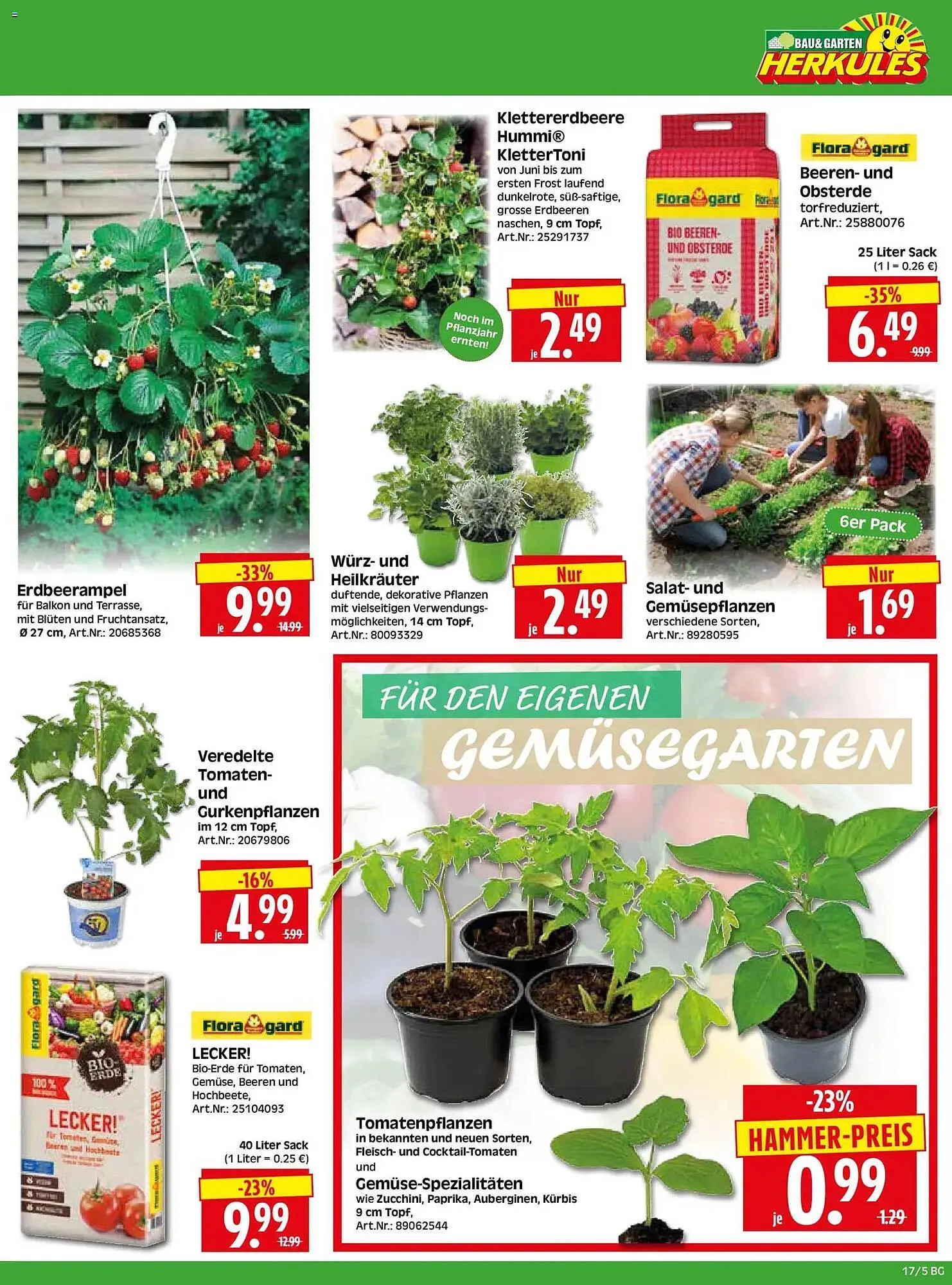 Herkules Baumarkt Prospekt von 20. April bis 25. April 2026 - Prospekt seite 5