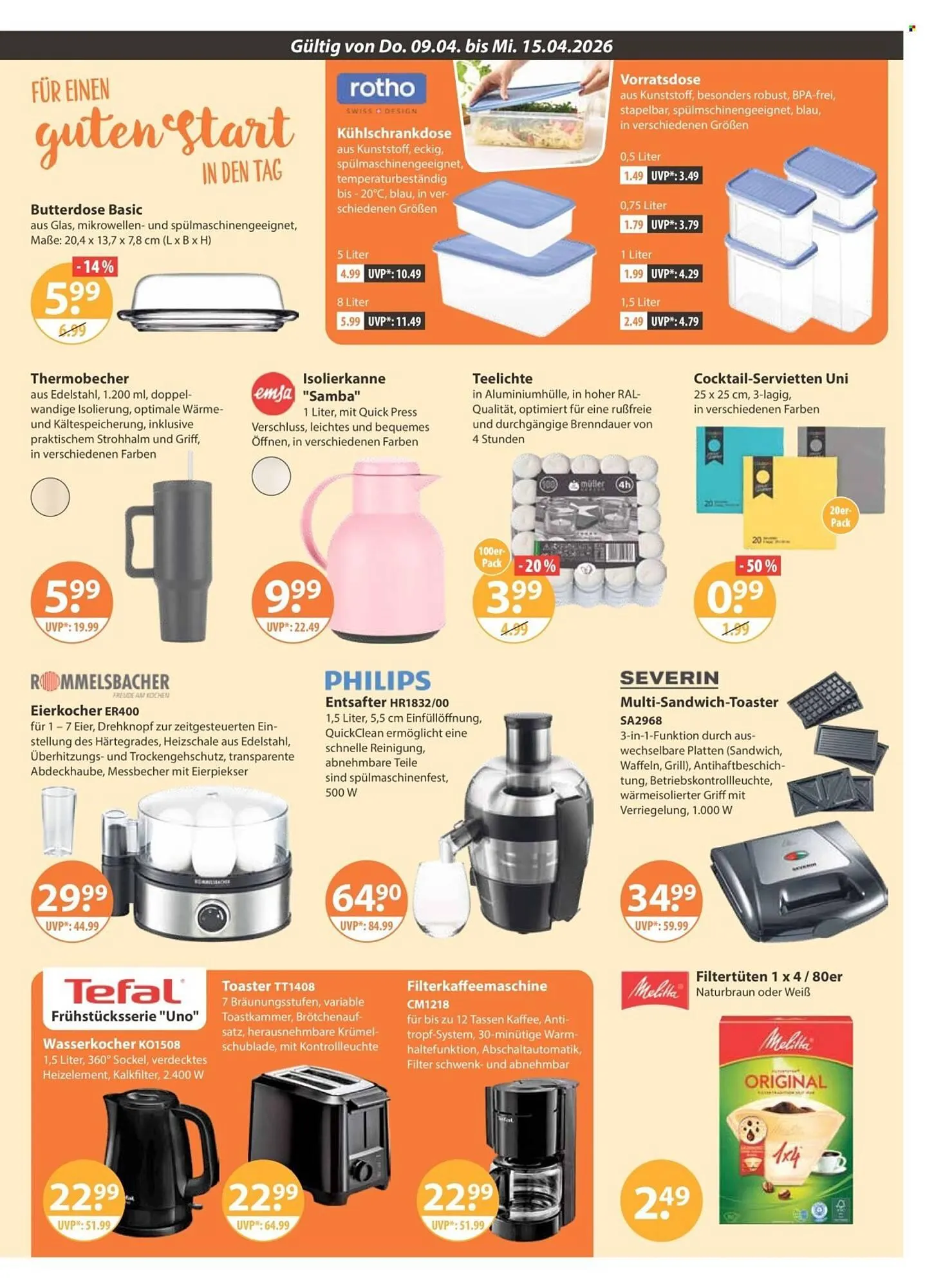 V Markt Prospekt von 9. April bis 15. April 2026 - Prospekt seite 17