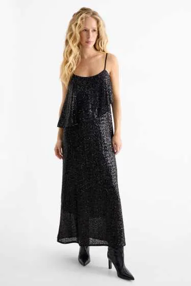 Sequin dress - straight fit