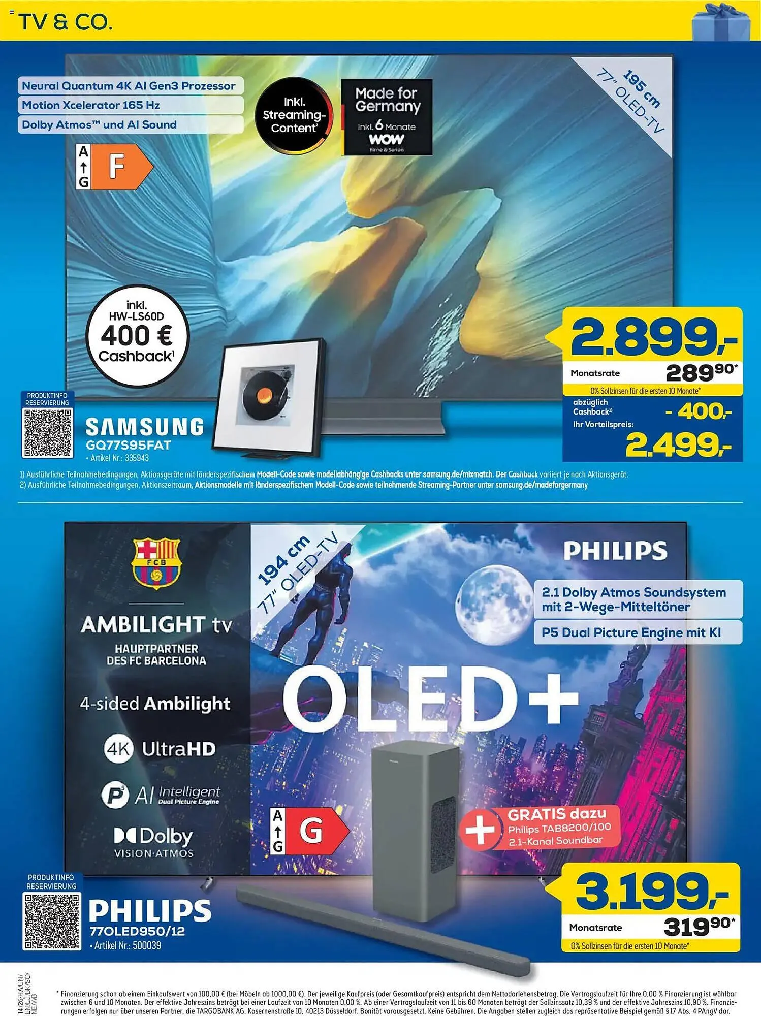 Euronics Berlet Prospekt von 26. März bis 4. April 2026 - Prospekt seite 17