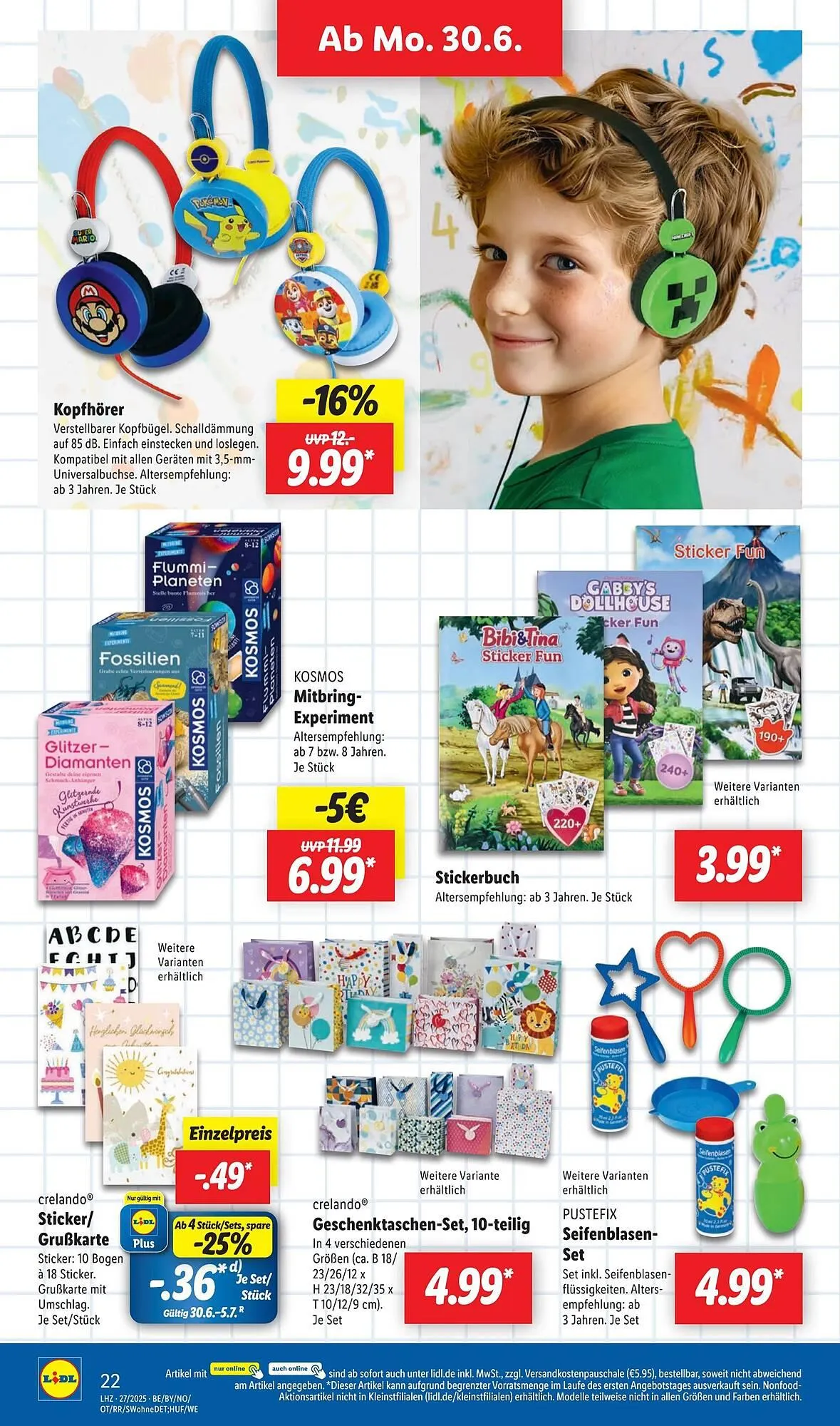 Lidl Prospekt von 30. Juni bis 6. Juli 2025 - Prospekt seite 32