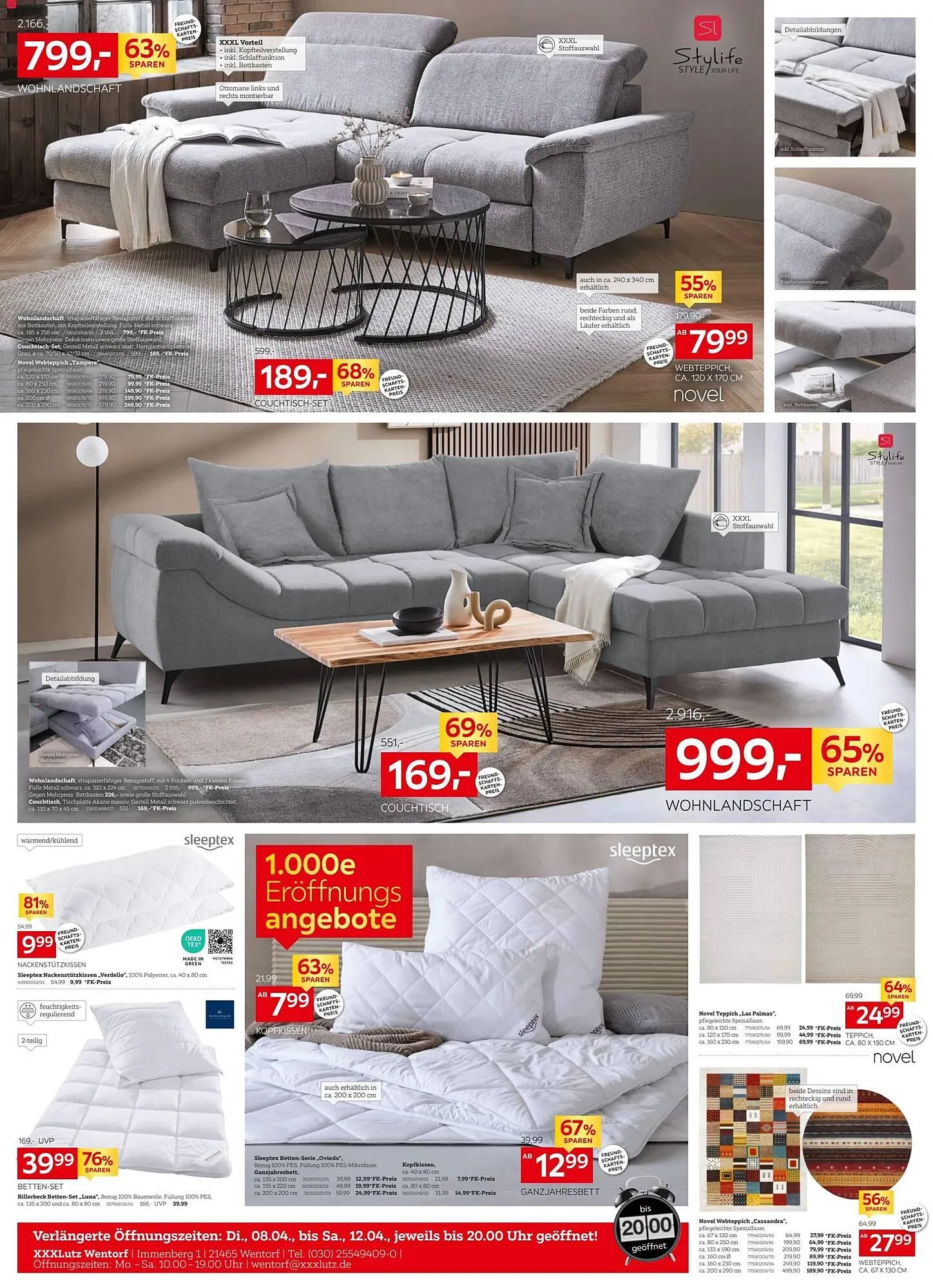 XXXLutz Prospekt von 5. April bis 21. April 2025 - Prospekt seite 2