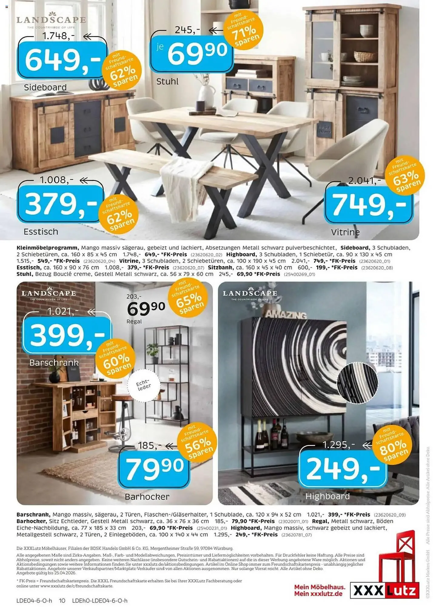 XXXLutz Prospekt von 11. April bis 25. April 2026 - Prospekt seite 9