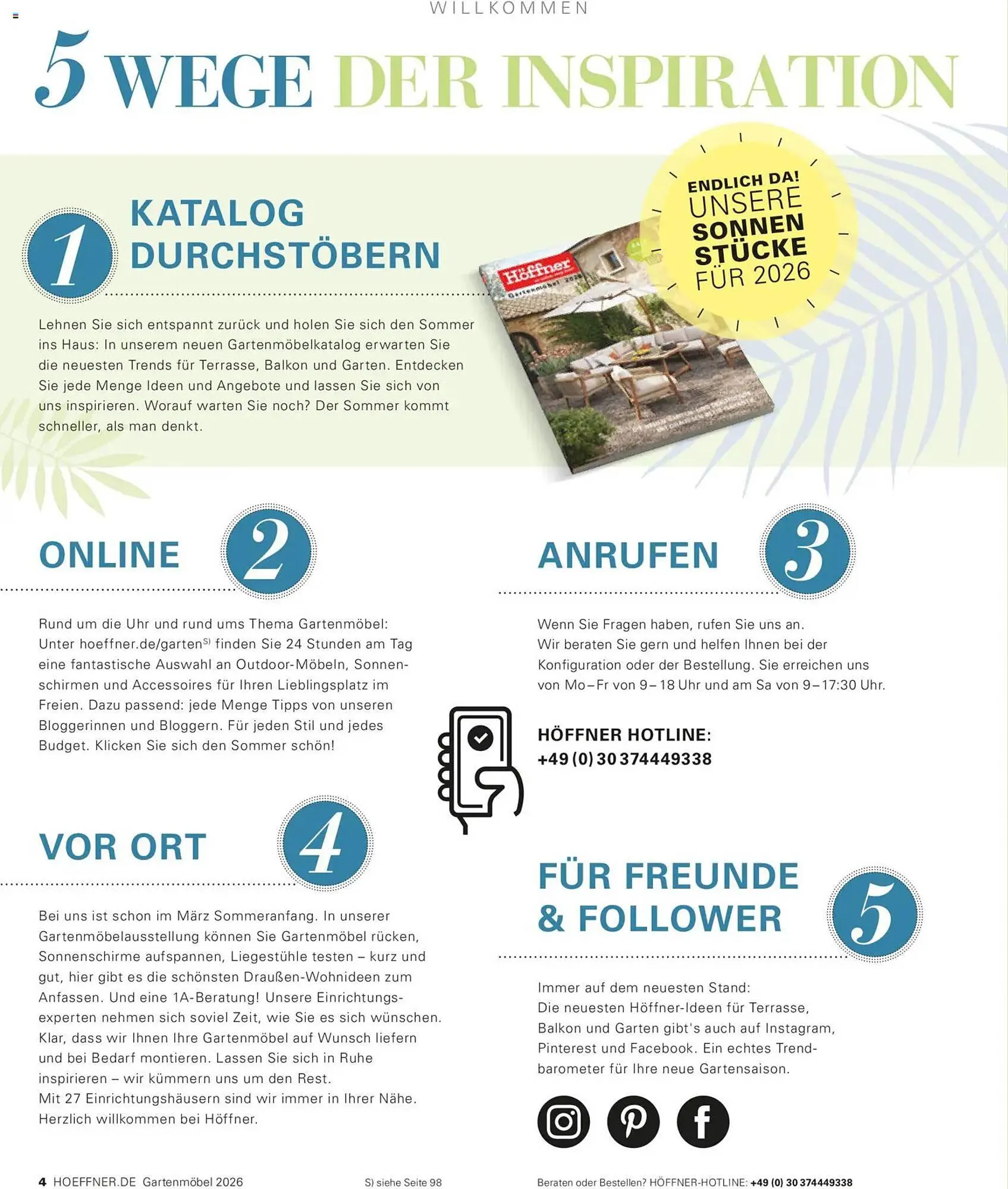 Höffner Prospekt von 27. März bis 7. April 2026 - Prospekt seite 4