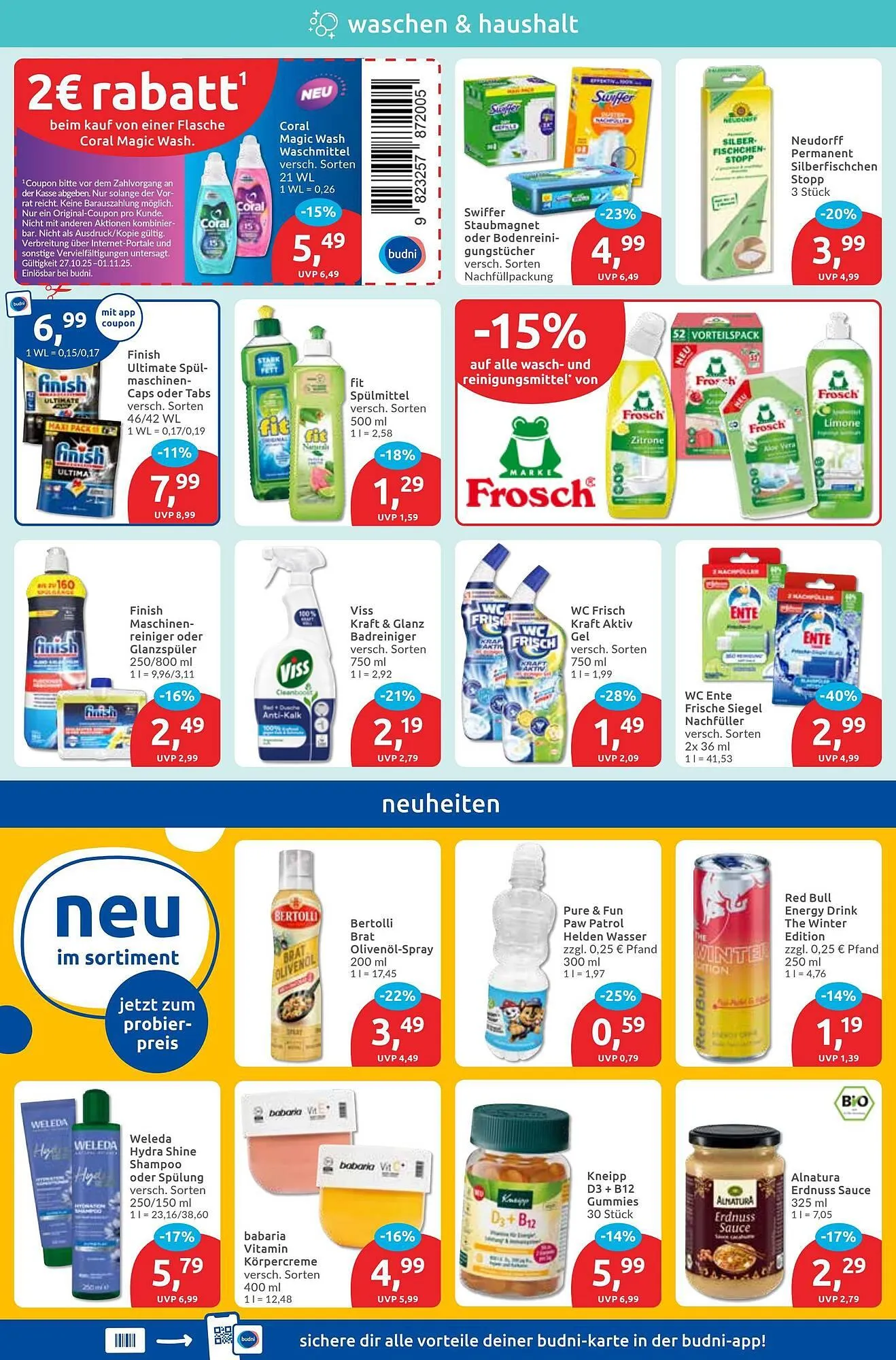 Budni Prospekt von 27. Oktober bis 1. November 2025 - Prospekt seite 4