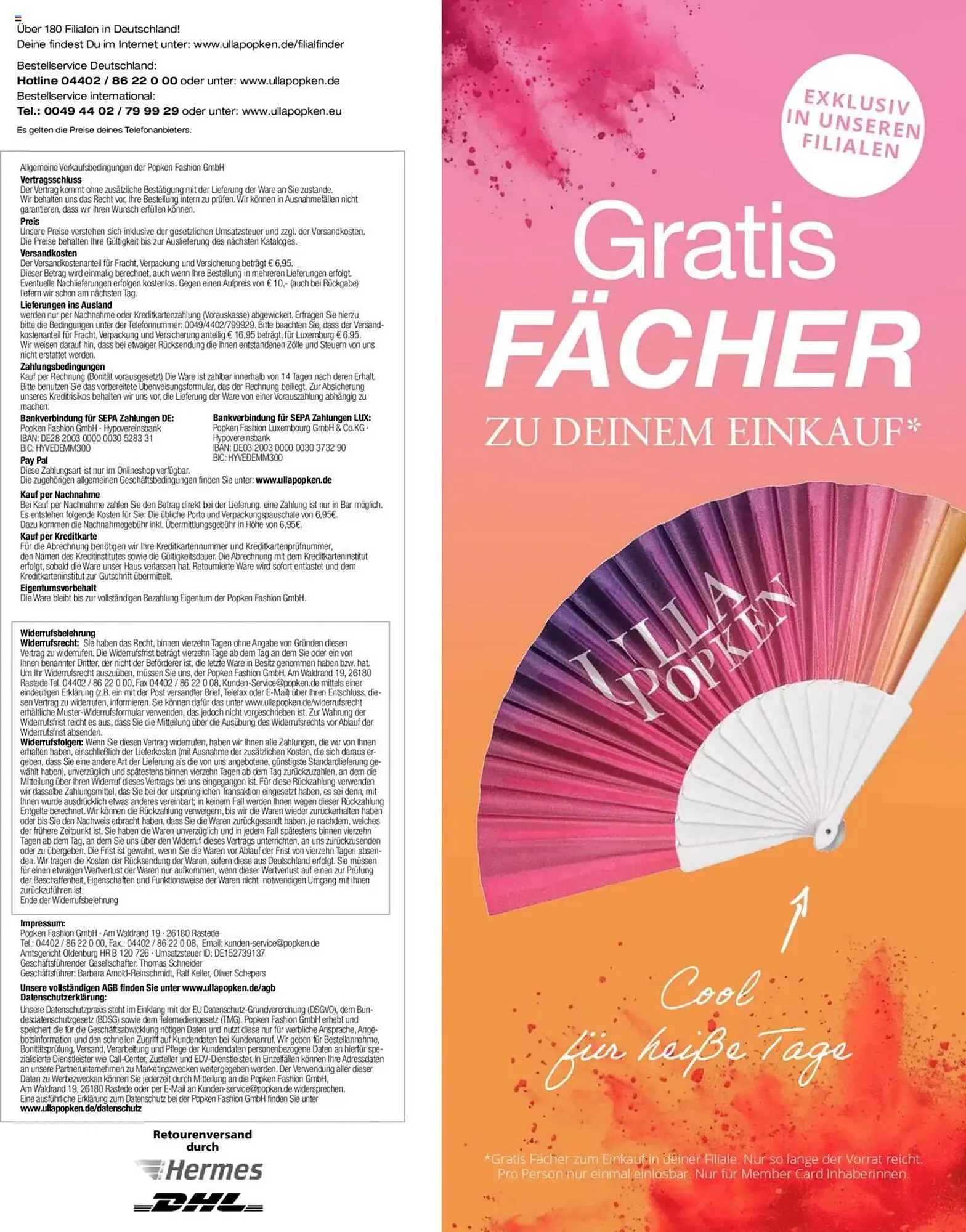 Ulla Popken Prospekt von 1. Juli bis 31. Juli 2025 - Prospekt seite 139