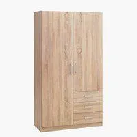 Kleiderschrank HAGENDRUP 96x176 eiche